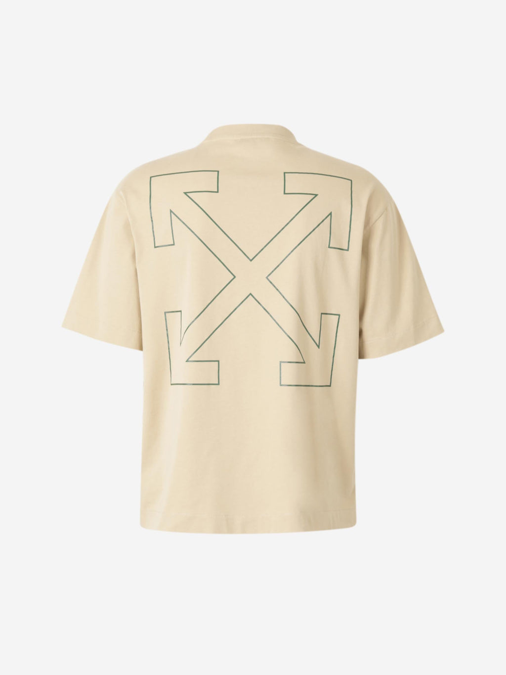 Arrow Ticket T-Shirt Off-white оригінал – Купити в Україні – вид ззаду