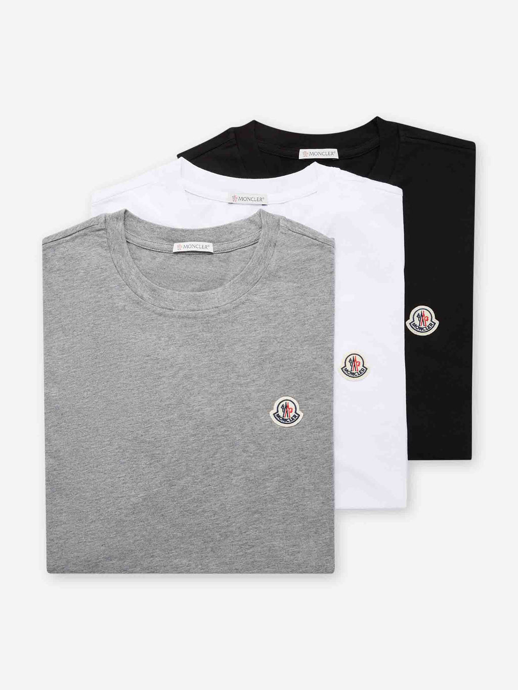 Logo T-Shirt Pack Of 3 Moncler оригінал – Купити в Україні – боковий вид