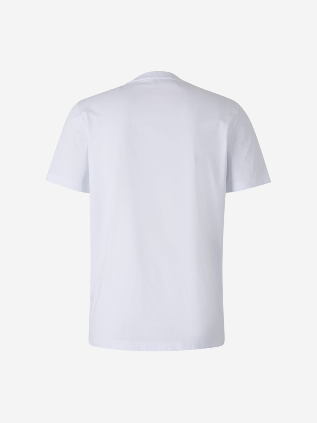 Cotton T-Shirt Logo Moncler оригінал – Купити в Україні – вид ззаду