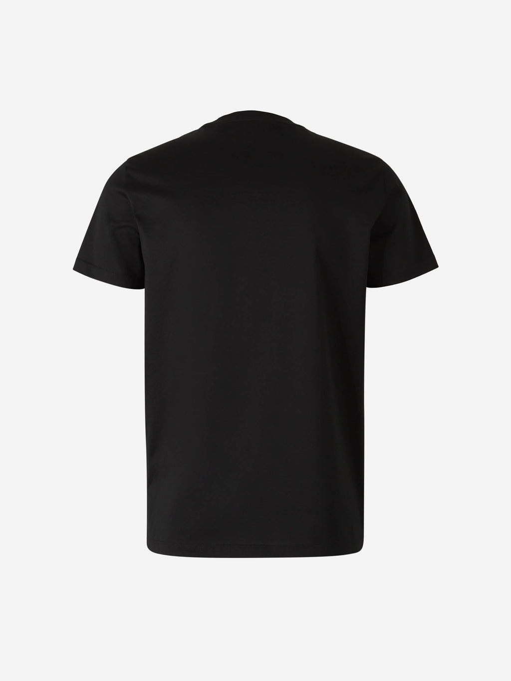 Cotton T-Shirt Logo Moncler оригінал – Купити в Україні – вид ззаду