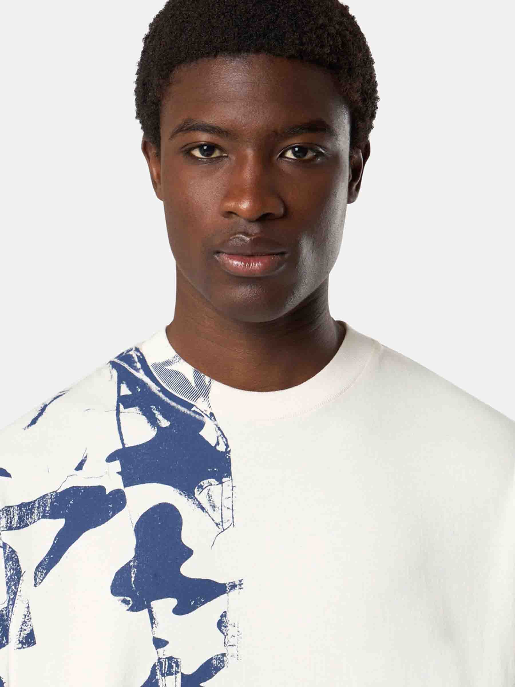 Combed Cotton T-Shirt Stone island – Гарантія оригінальності – детальний вид
