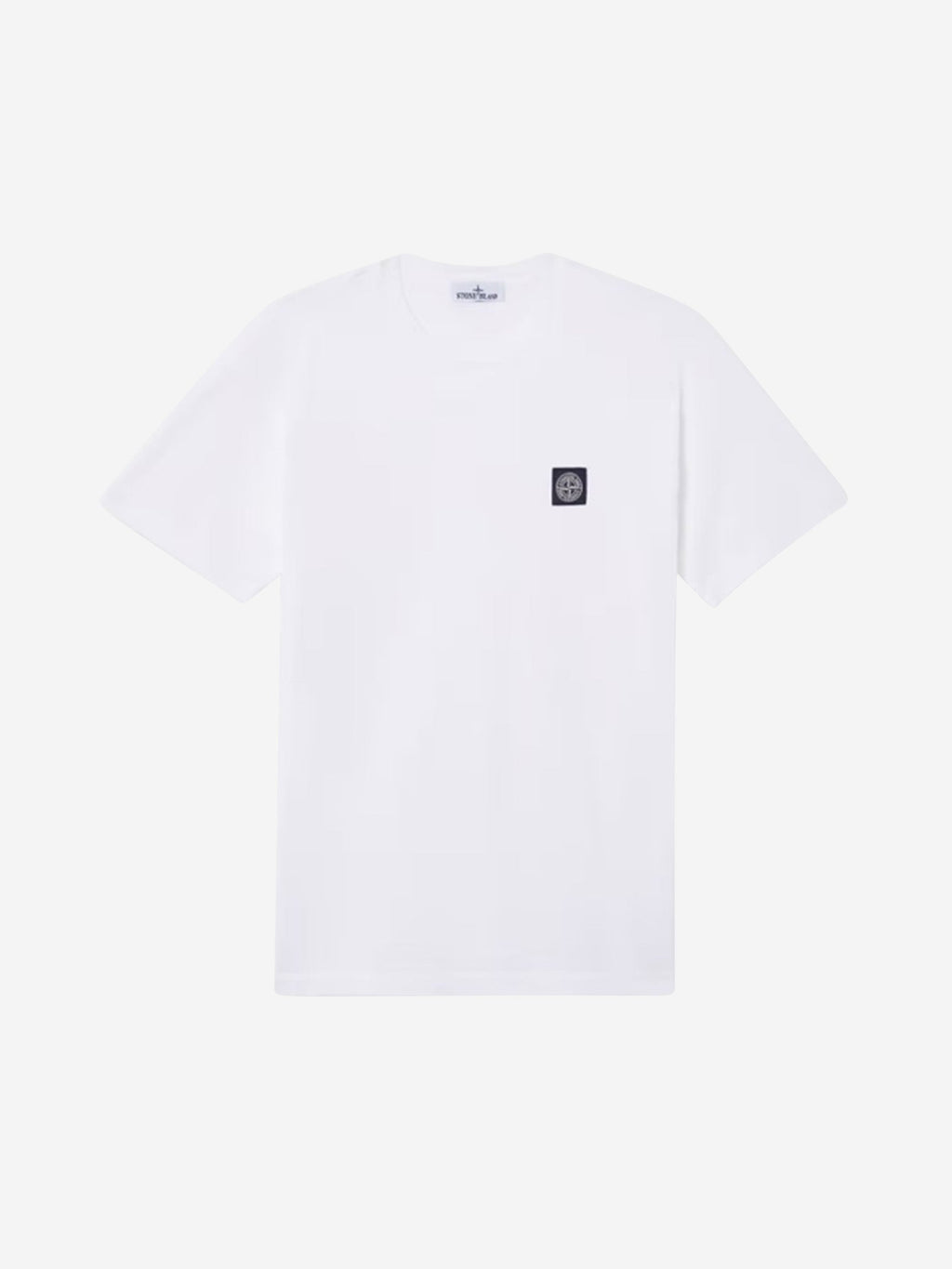 Оригінальна Cotton Logo T-Shirt Stone island – боковий вид