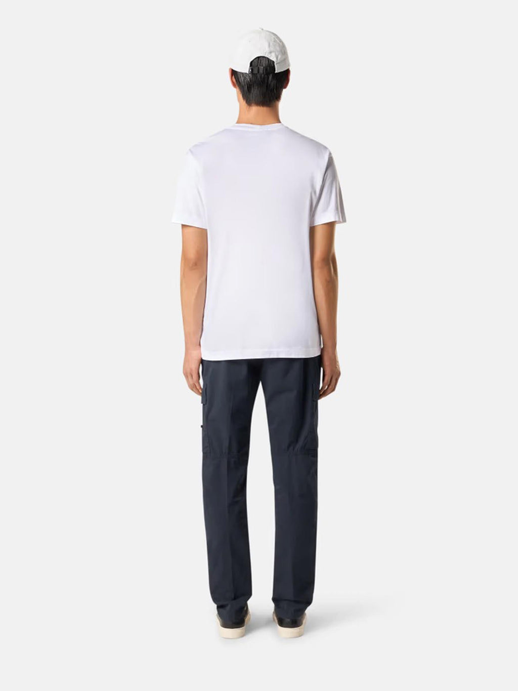 Оригінальна Cotton Logo T-Shirt Stone island – детальний вид