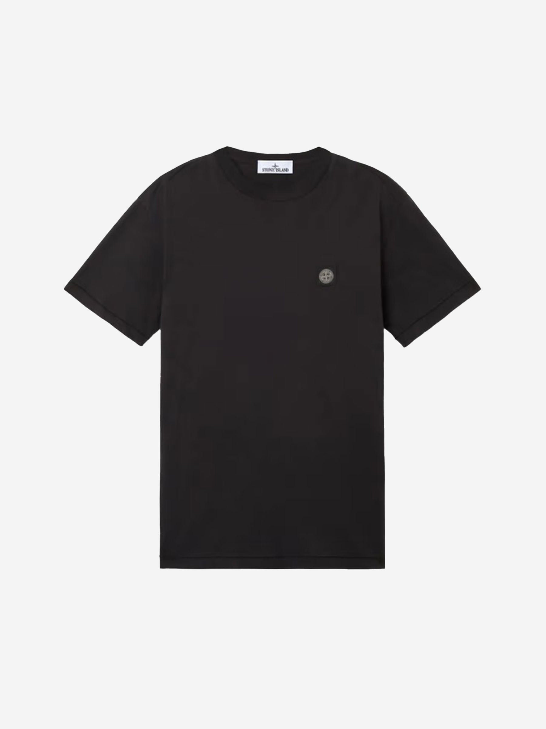 Оригінальна Cotton Logo T-Shirt Stone island – боковий вид
