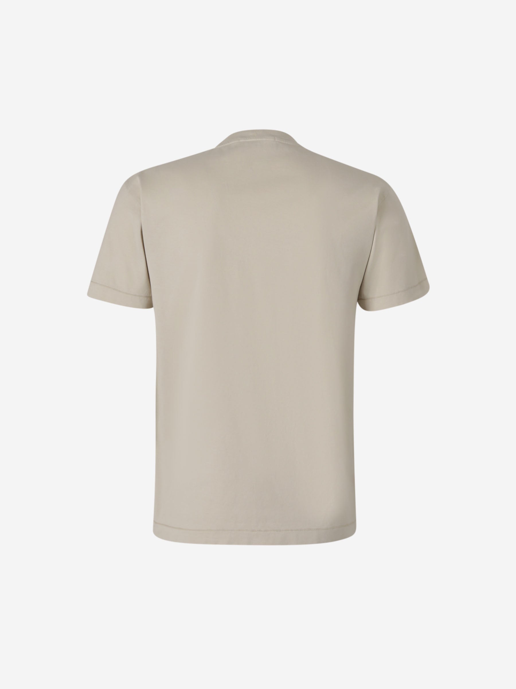 Оригінальна Cotton Logo T-Shirt Stone island – вид ззаду