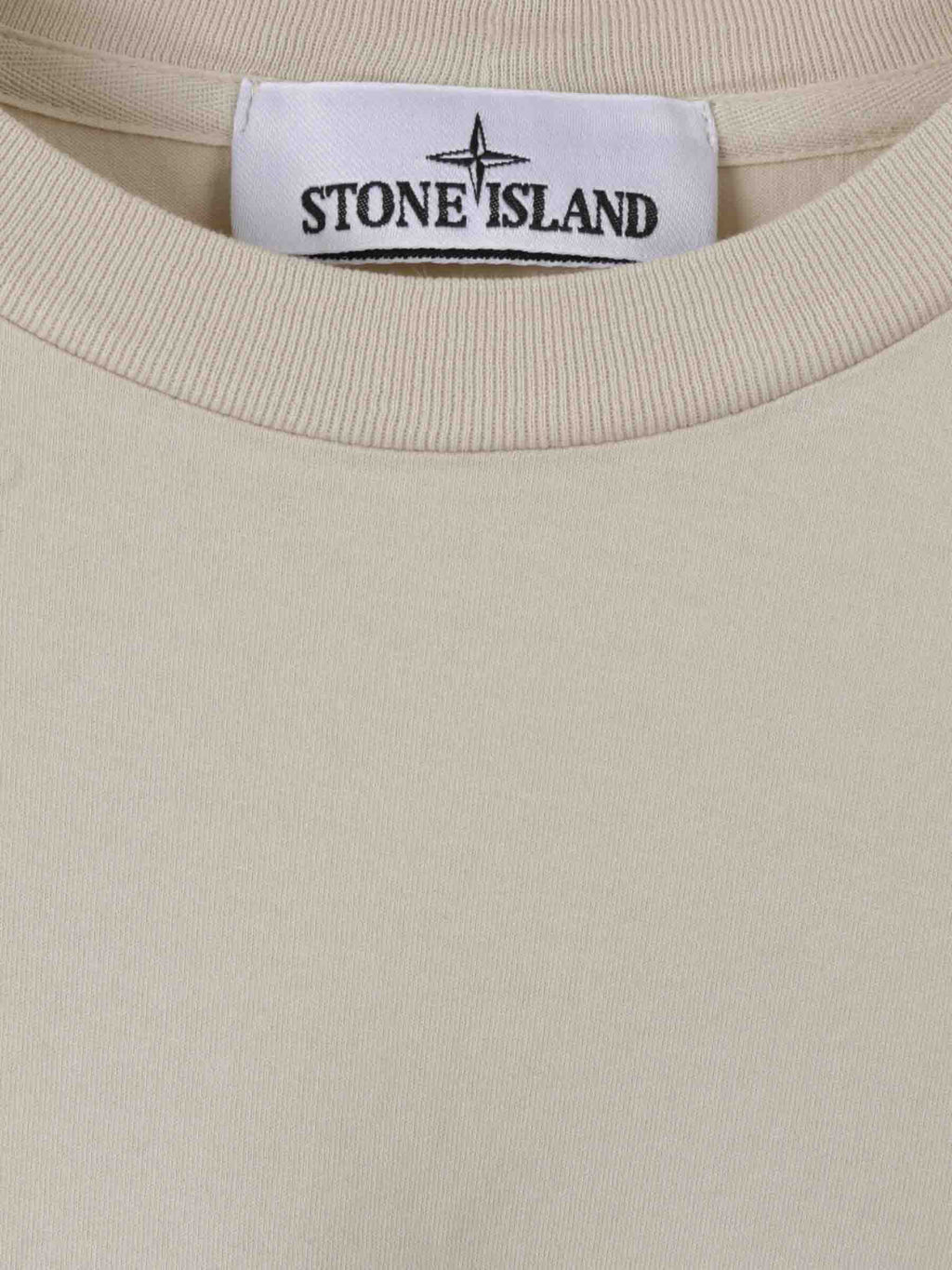 Оригінальна Cotton Logo T-Shirt Stone island – детальний вид