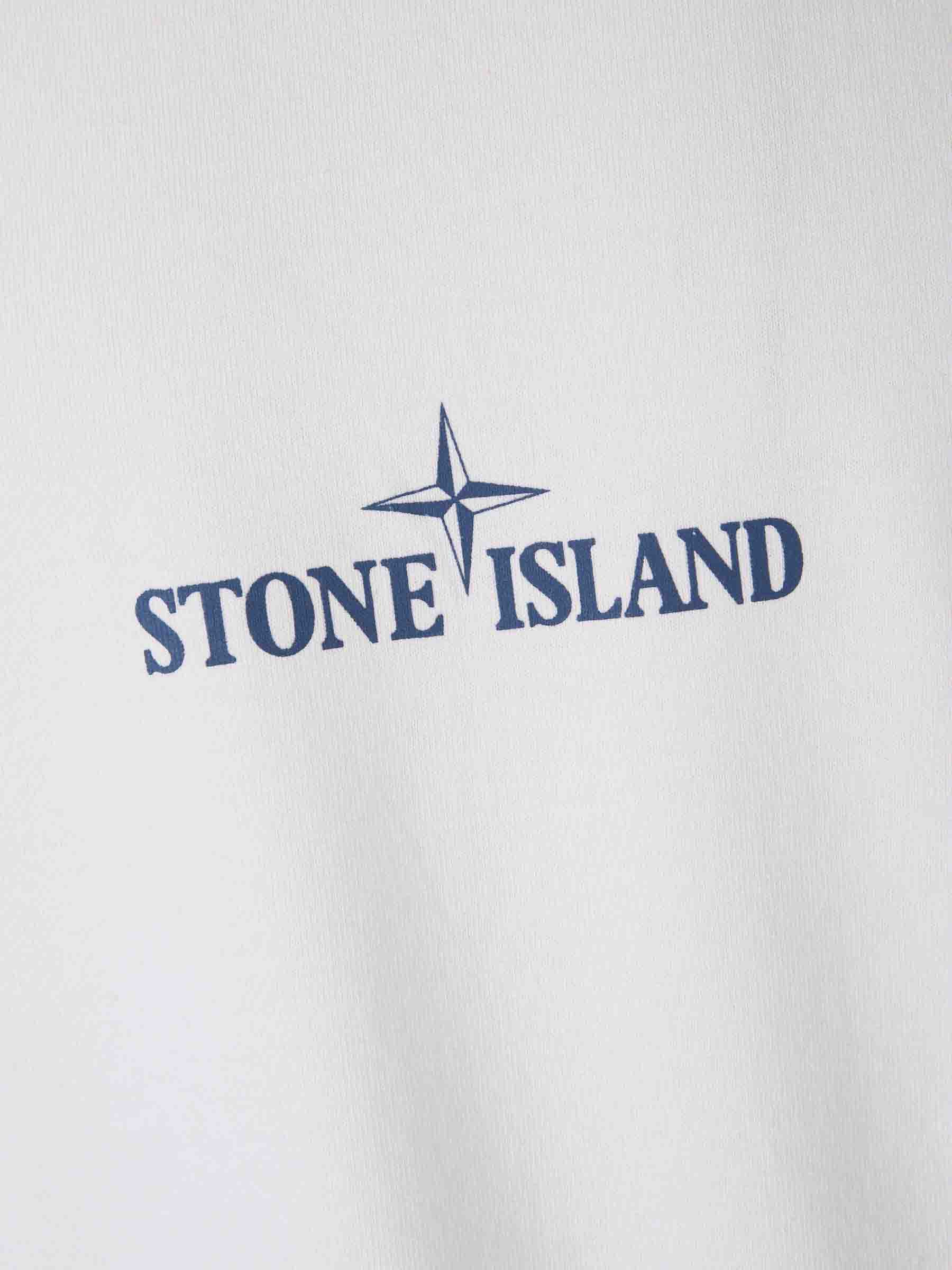 Оригінальна Cotton Printed T-Shirt Stone island – збільшений вид