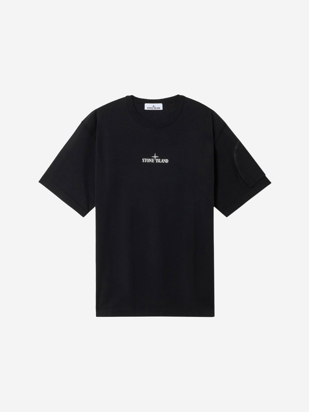 Оригінальна Cotton Printed T-Shirt Stone island – збільшений вид