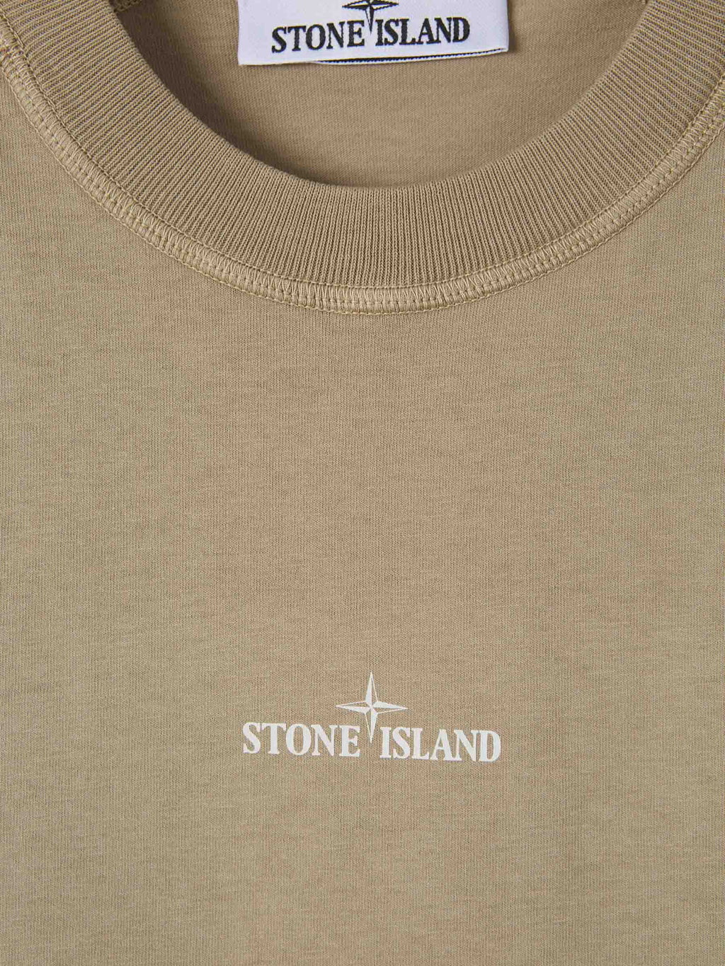 Оригінальна Cotton Logo T-Shirt Stone island – збільшений вид