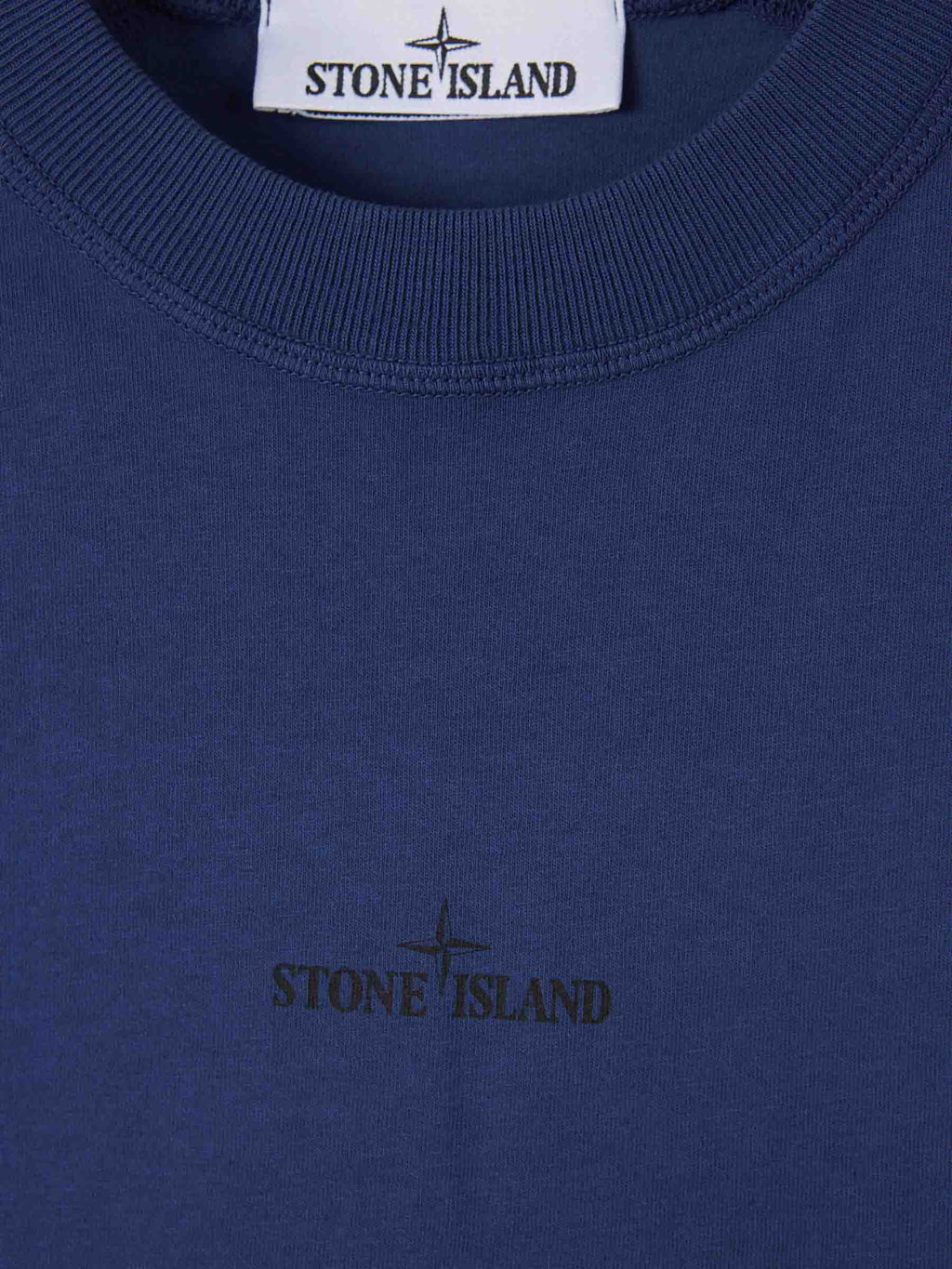 Оригінальна Cotton Logo T-Shirt Stone island – детальний вид
