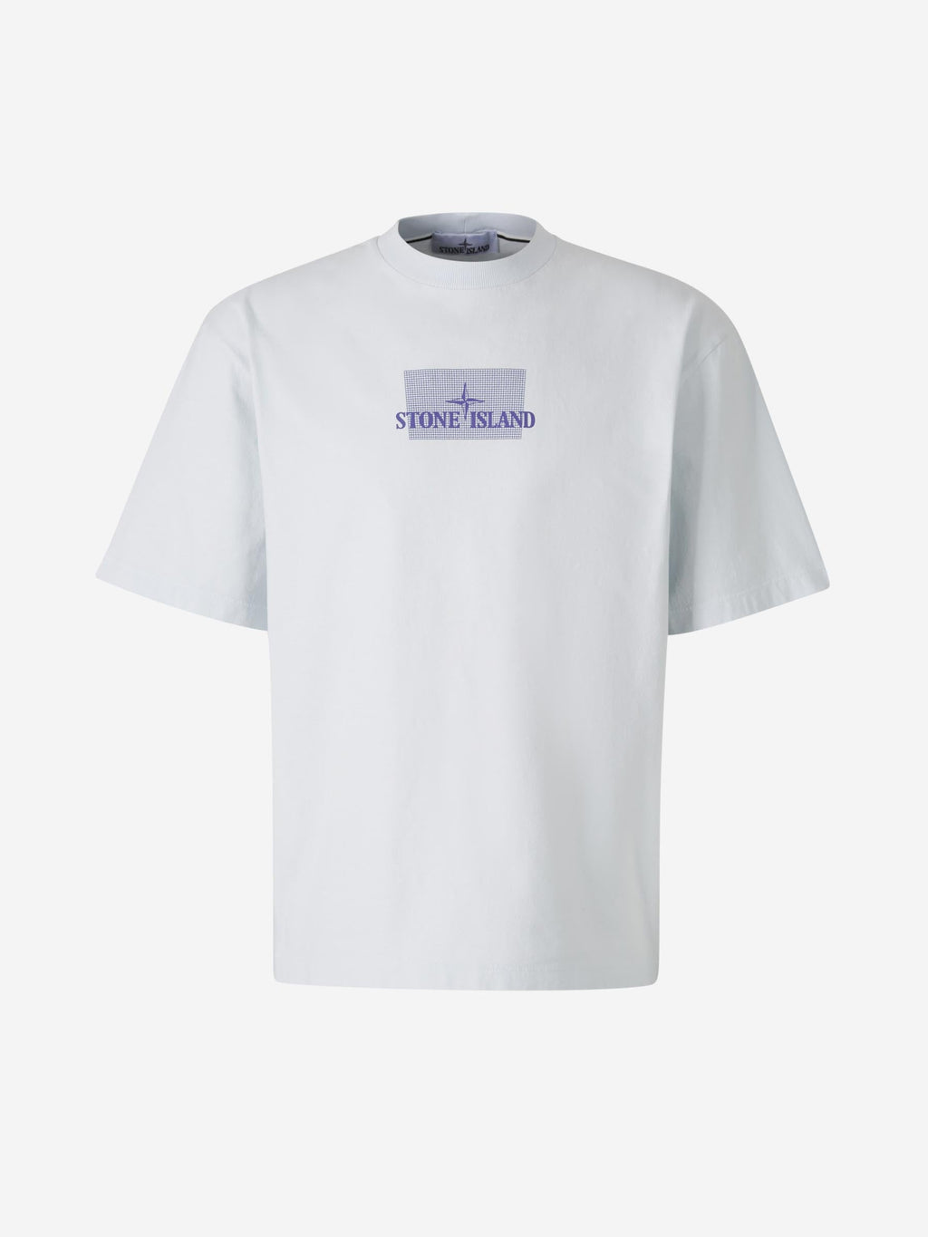 Оригінальна Cotton Printed T-Shirt Stone island – боковий вид