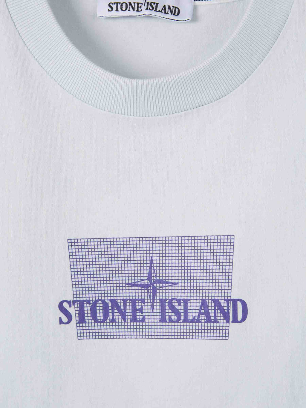 Оригінальна Cotton Printed T-Shirt Stone island – детальний вид