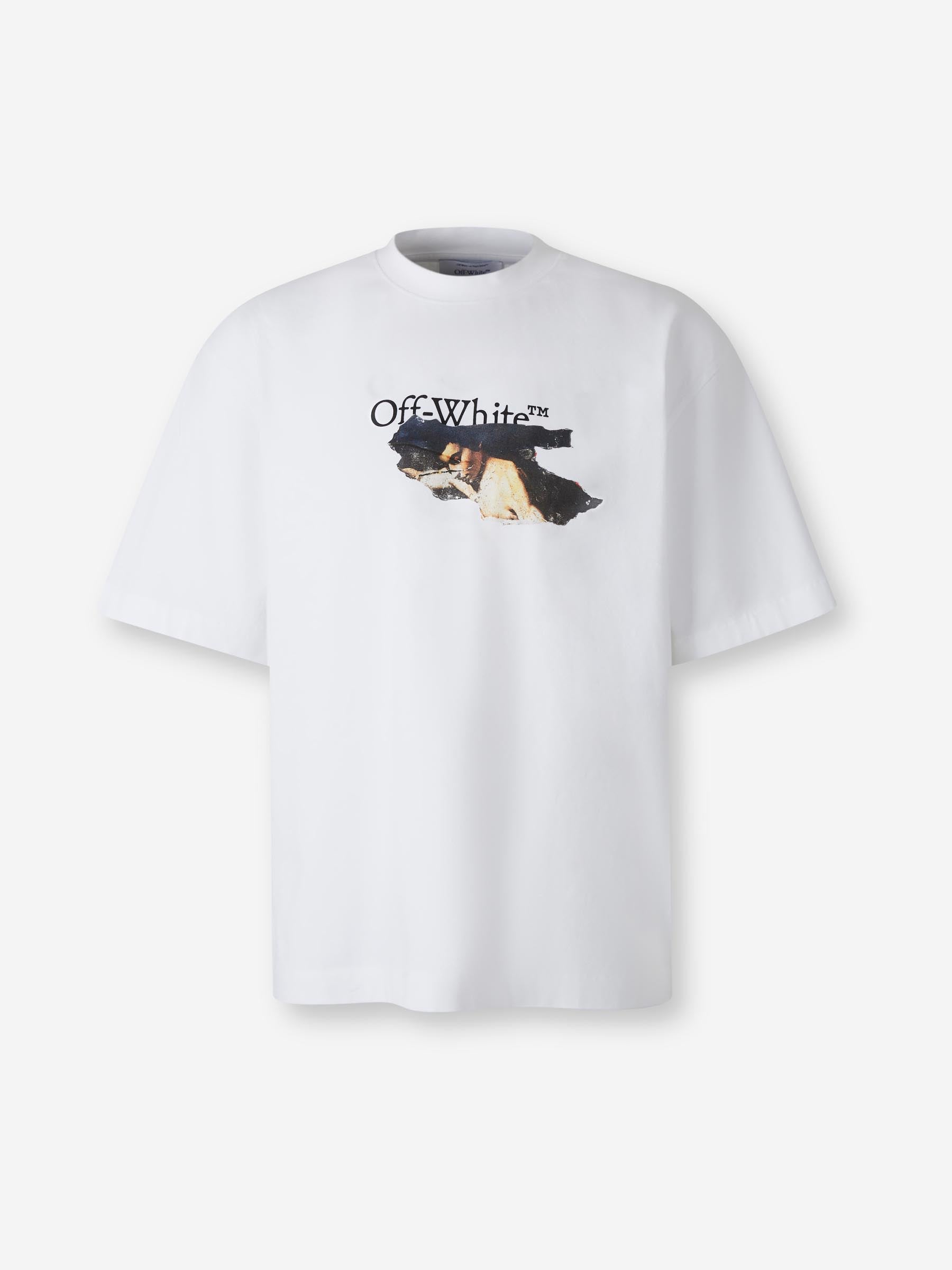 Оригінальна Logo T-Shirt Off-white – боковий вид