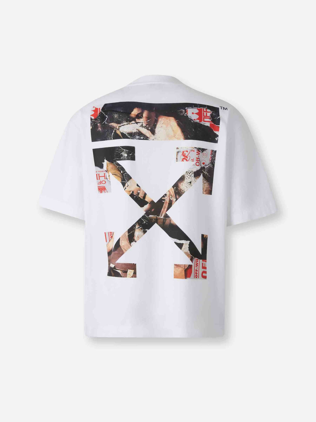 Оригінальна Logo T-Shirt Off-white – вид ззаду