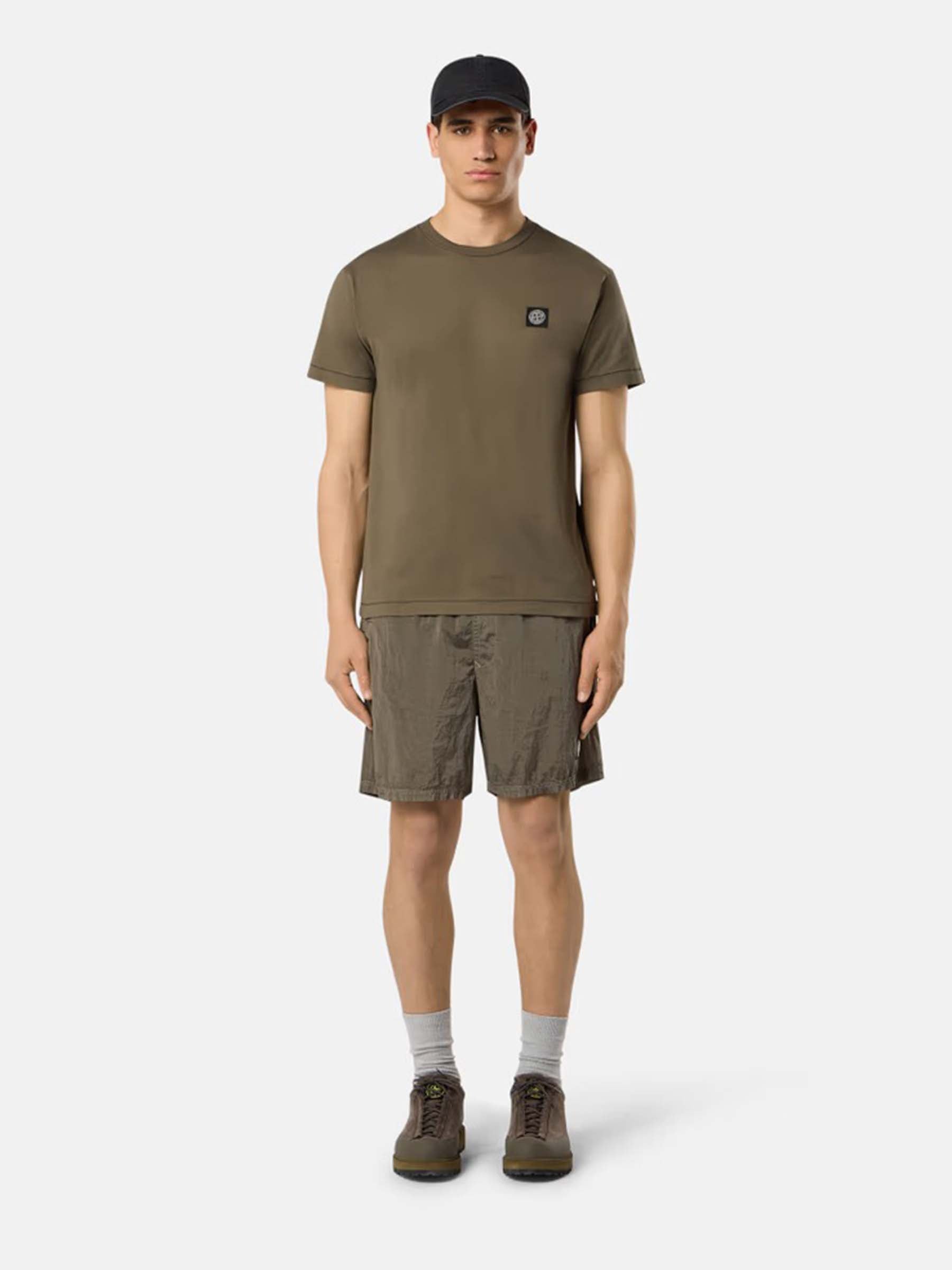 Оригінальна Short Sleeve T-Shirt Stone island – вид ззаду
