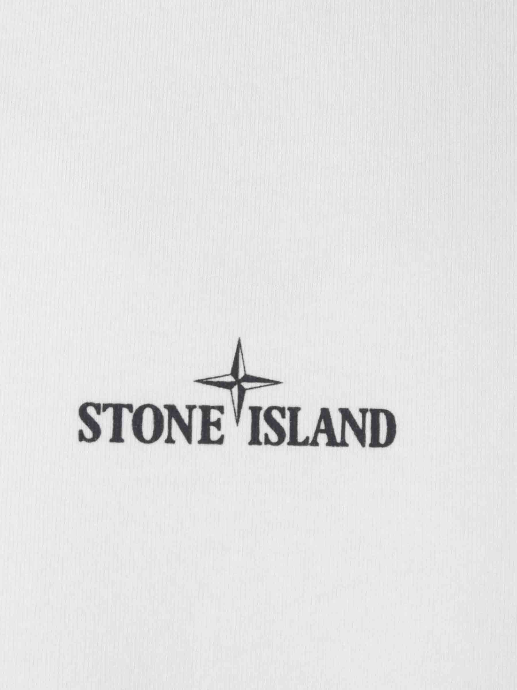 Оригінальна Cotton Logo T-Shirt Stone island – детальний вид