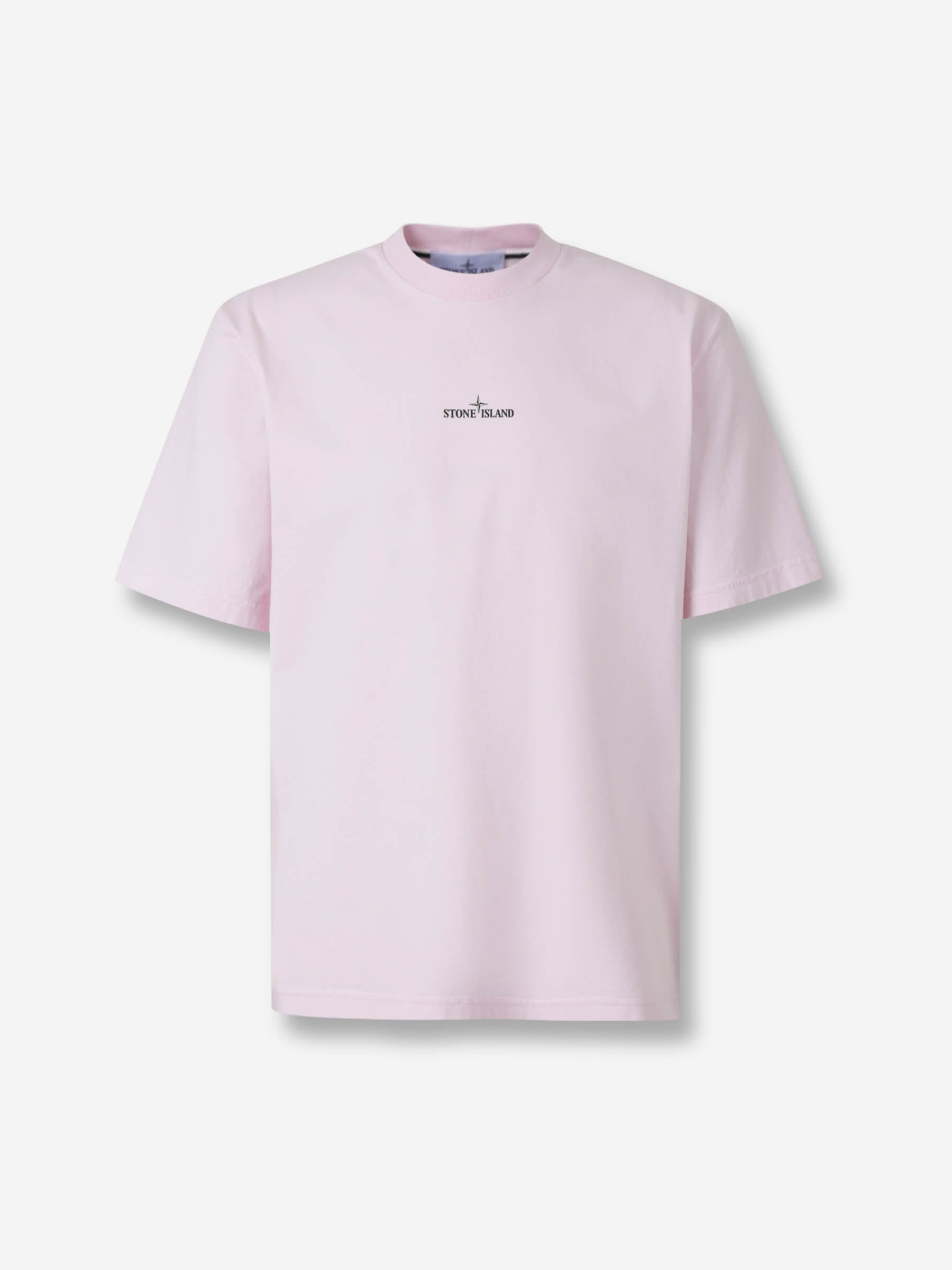 Оригінальна Cotton Printed T-Shirt Stone island – боковий вид