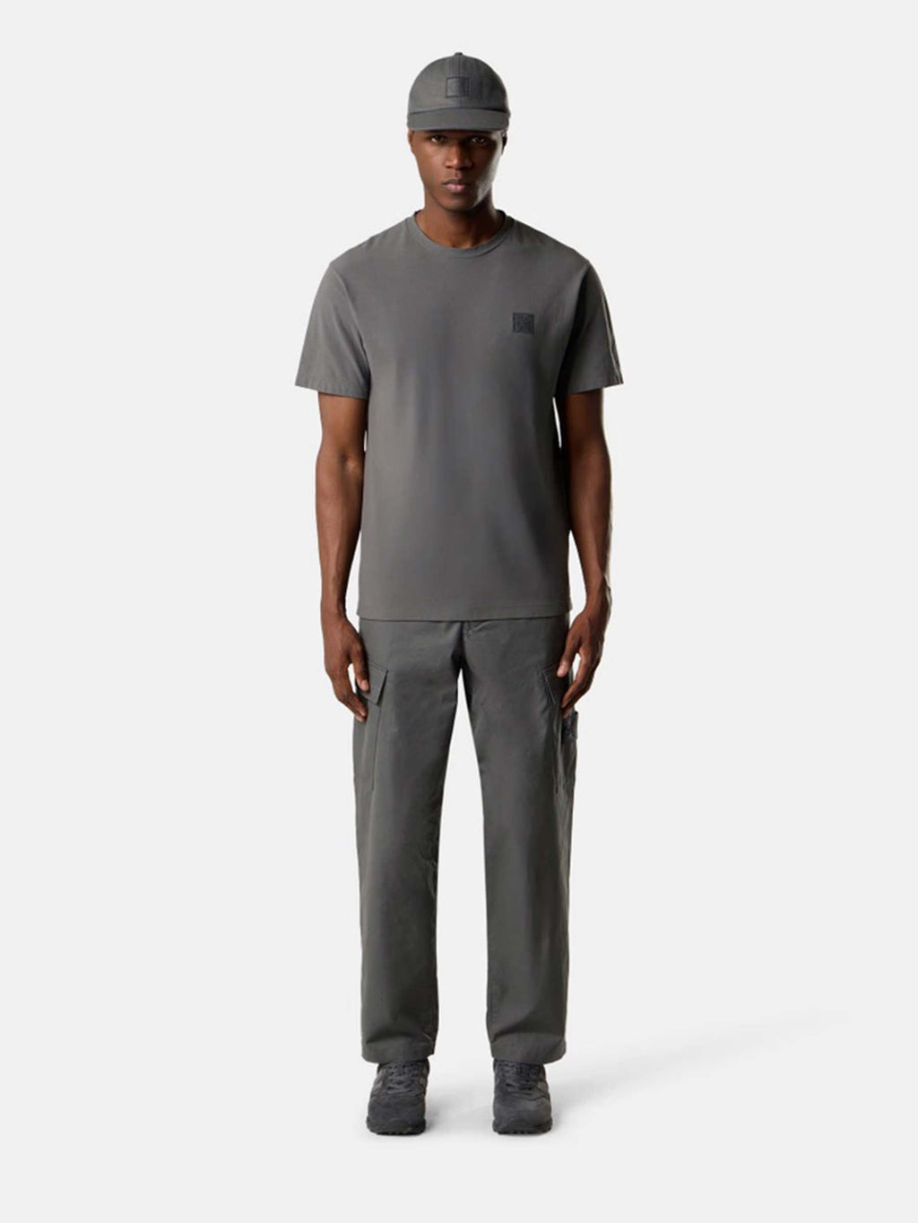 Round Neck T-Shirt Stone island оригінал – Купити в Україні – вид ззаду