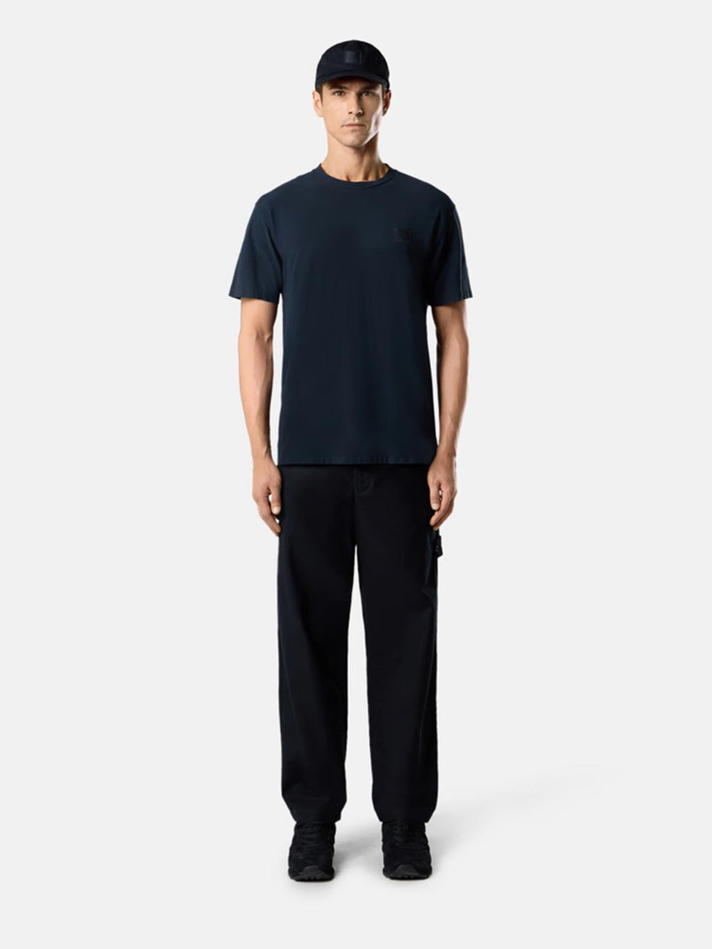 Round Neck T-Shirt Stone island оригінал – Купити в Україні – вид ззаду