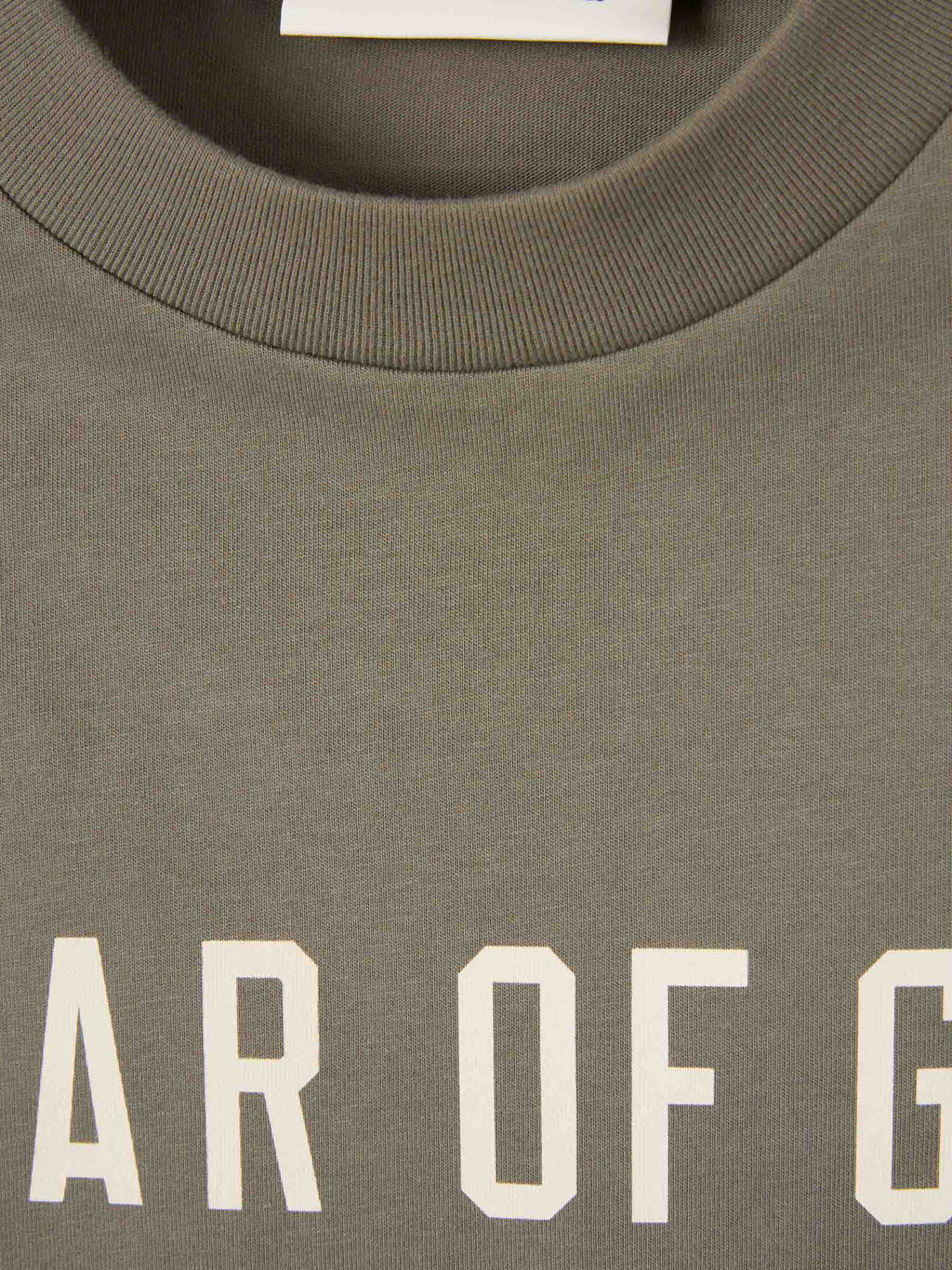 Round Neck T-Shirt Fear of god – Гарантія оригінальності – детальний вид