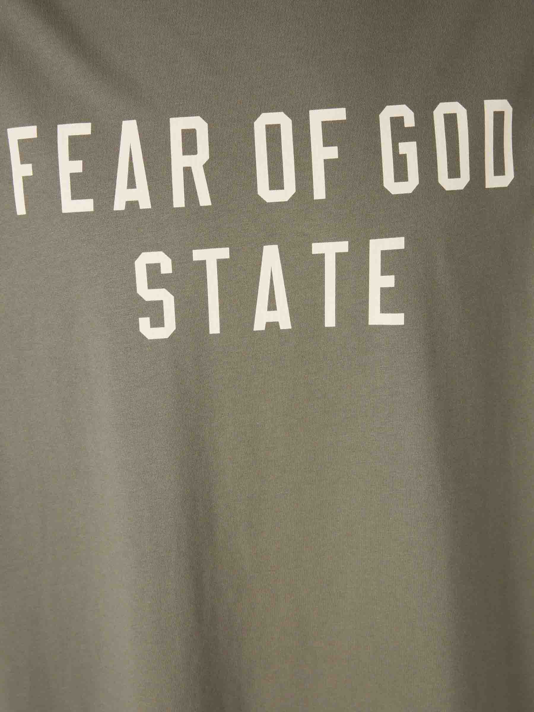 Round Neck T-Shirt Fear of god – Гарантія оригінальності – збільшений вид