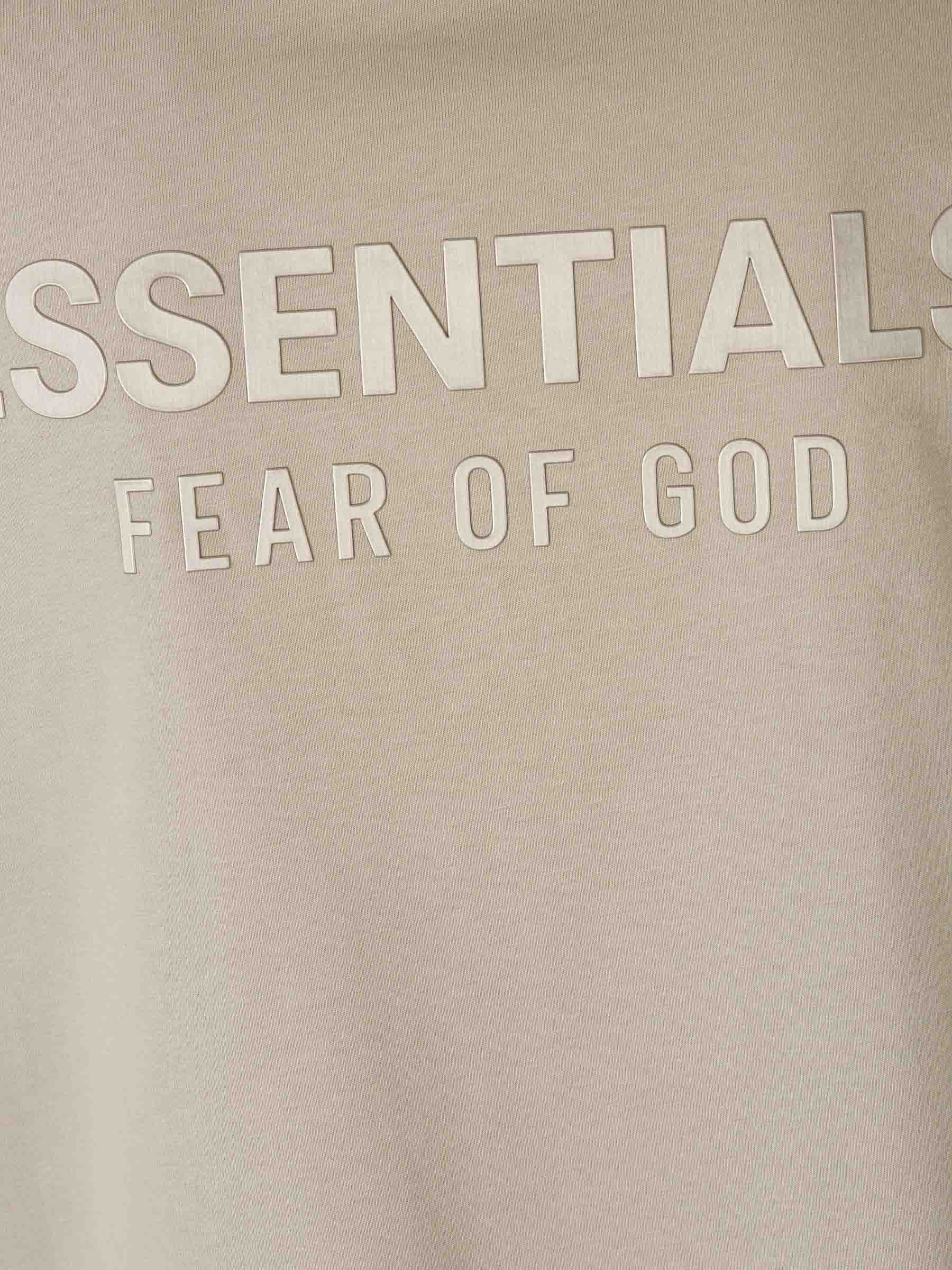 Cotton Logo T-Shirt Fear of god оригінал – Купити в Україні – збільшений вид - FEAR OF GOD