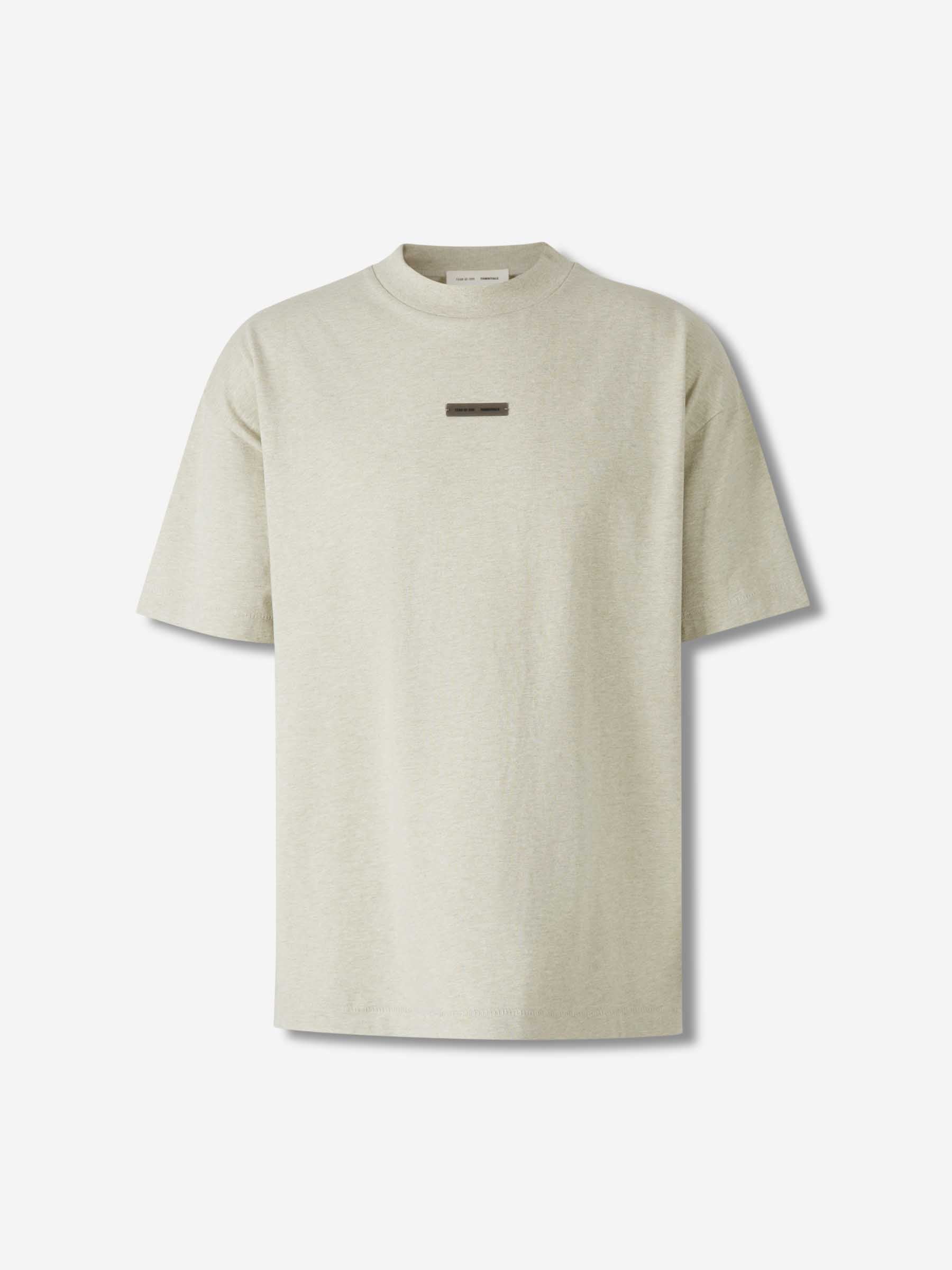Cotton Logo T-Shirt Fear of god оригінал – Купити в Україні – боковий вид - FEAR OF GOD