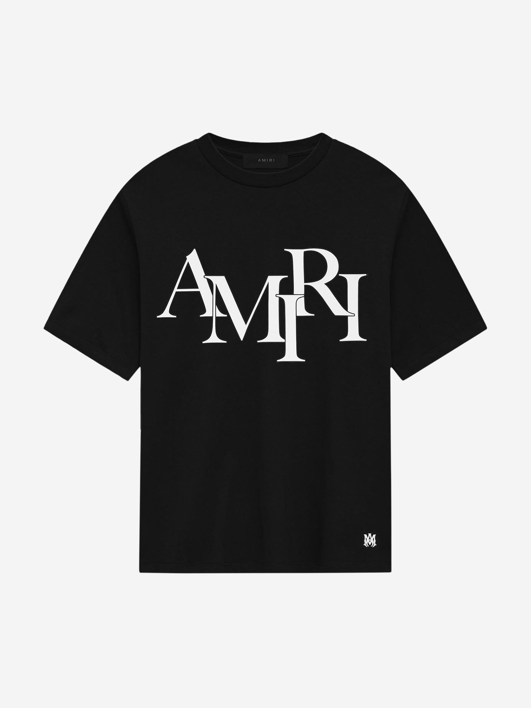 Staggered Logo T-Shirt Amiri оригінал – Купити в Україні – боковий вид