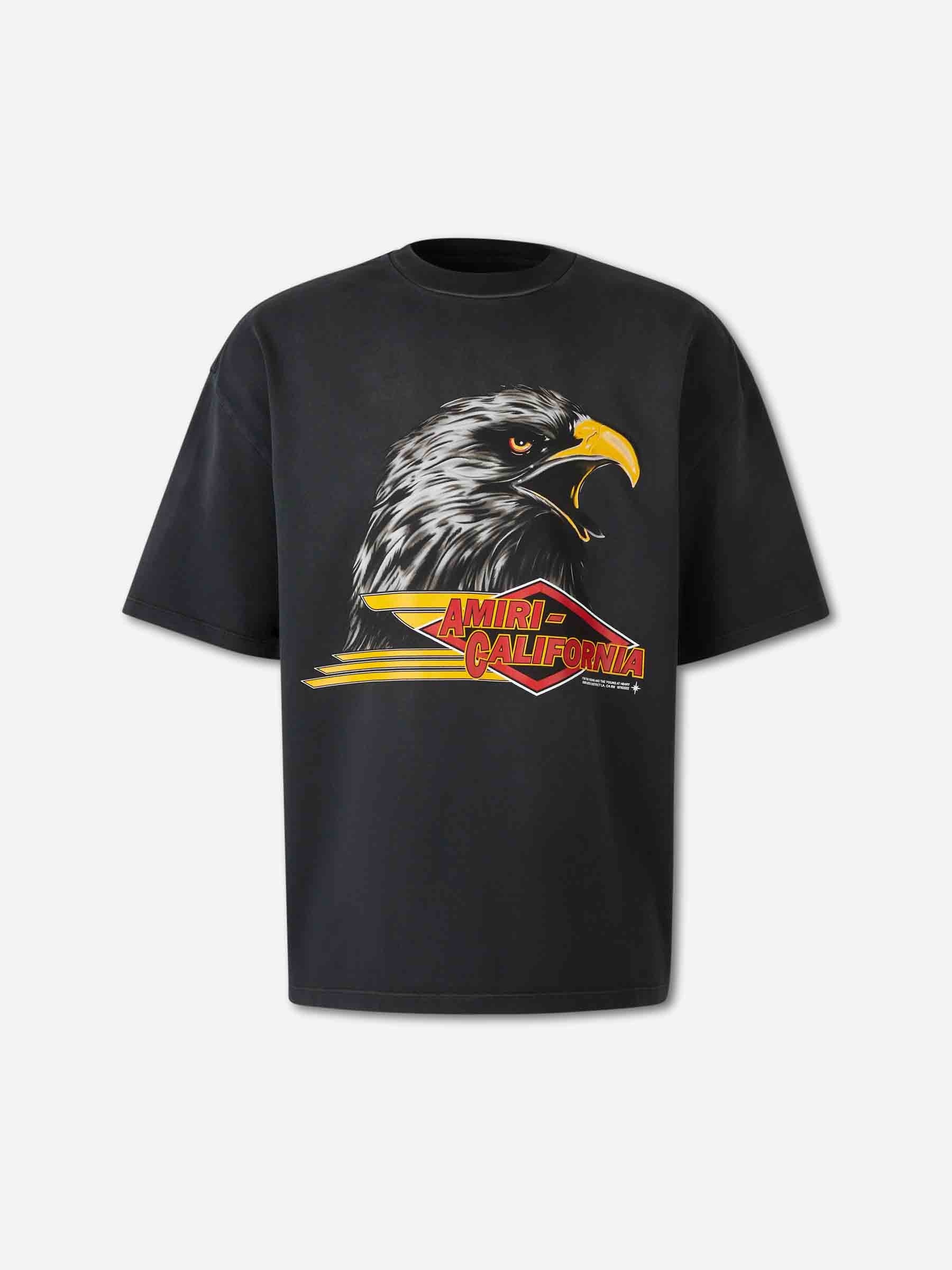 Eagle Logo T-Shirt Amiri оригінал – Купити в Україні – боковий вид