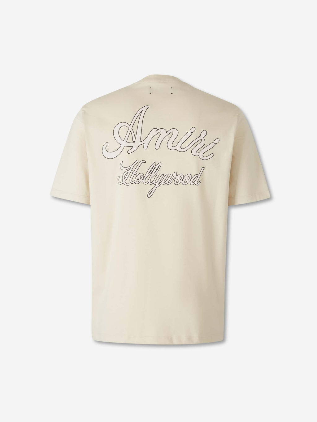 Оригінальна Cotton Logo T-Shirt Amiri – вид ззаду