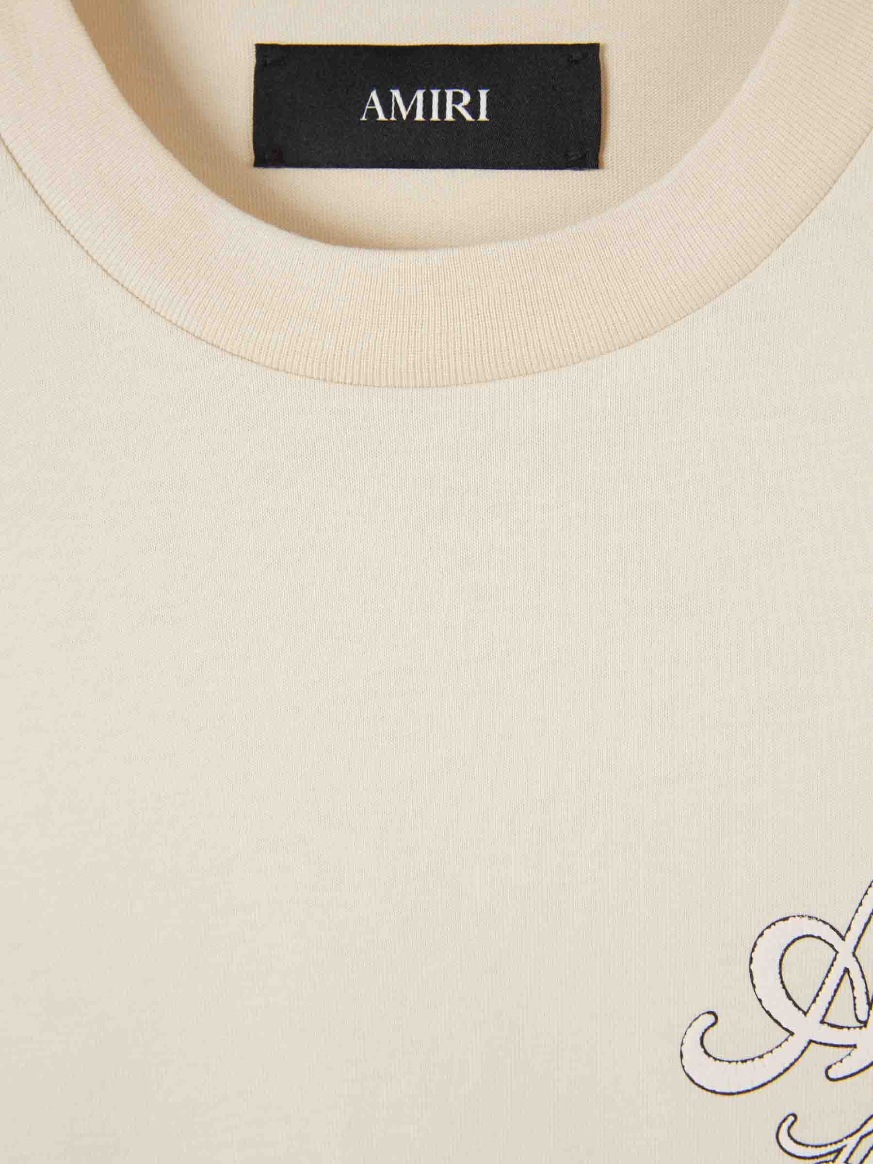 Оригінальна Cotton Logo T-Shirt Amiri – детальний вид