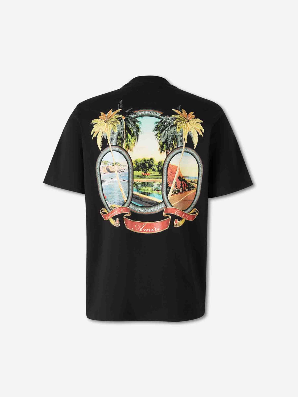 Оригінальна Ma Paradise T-Shirt Amiri – вид ззаду