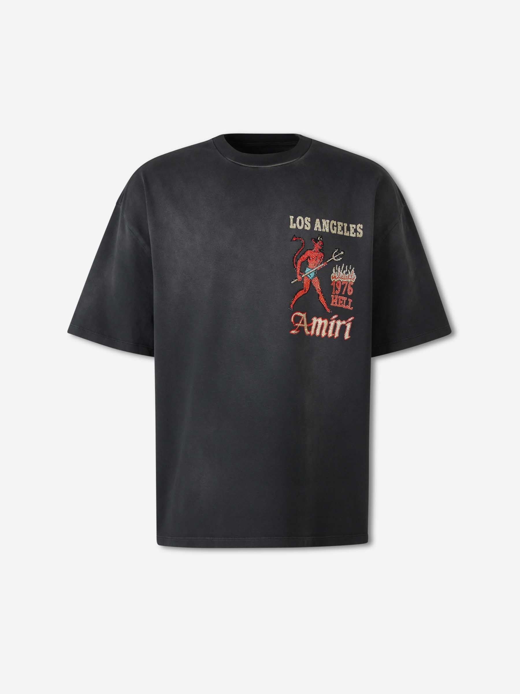 Оригінальна Los Angeles Printed T-Shirt Amiri – боковий вид