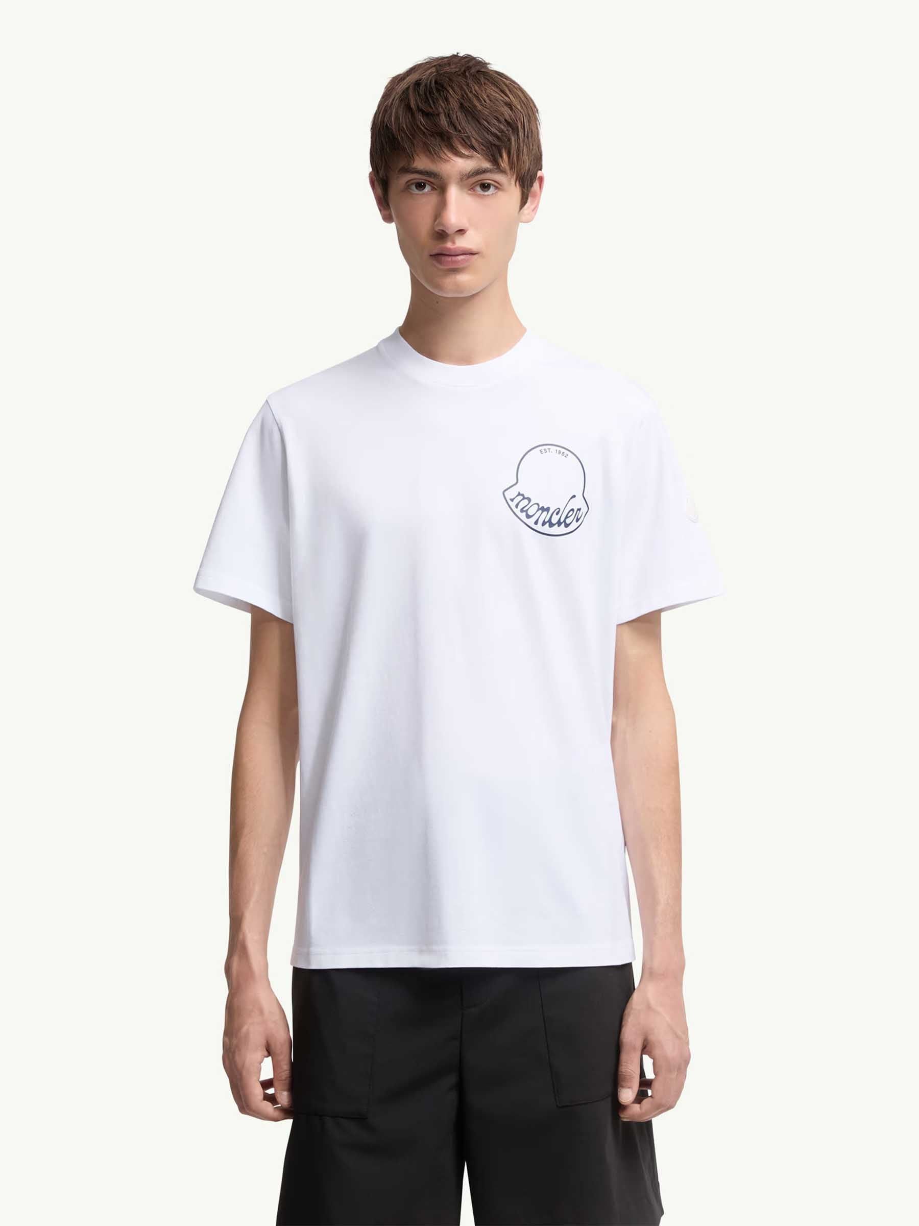 Logo T-Shirt Moncler оригінал – Купити в Україні – вид ззаду