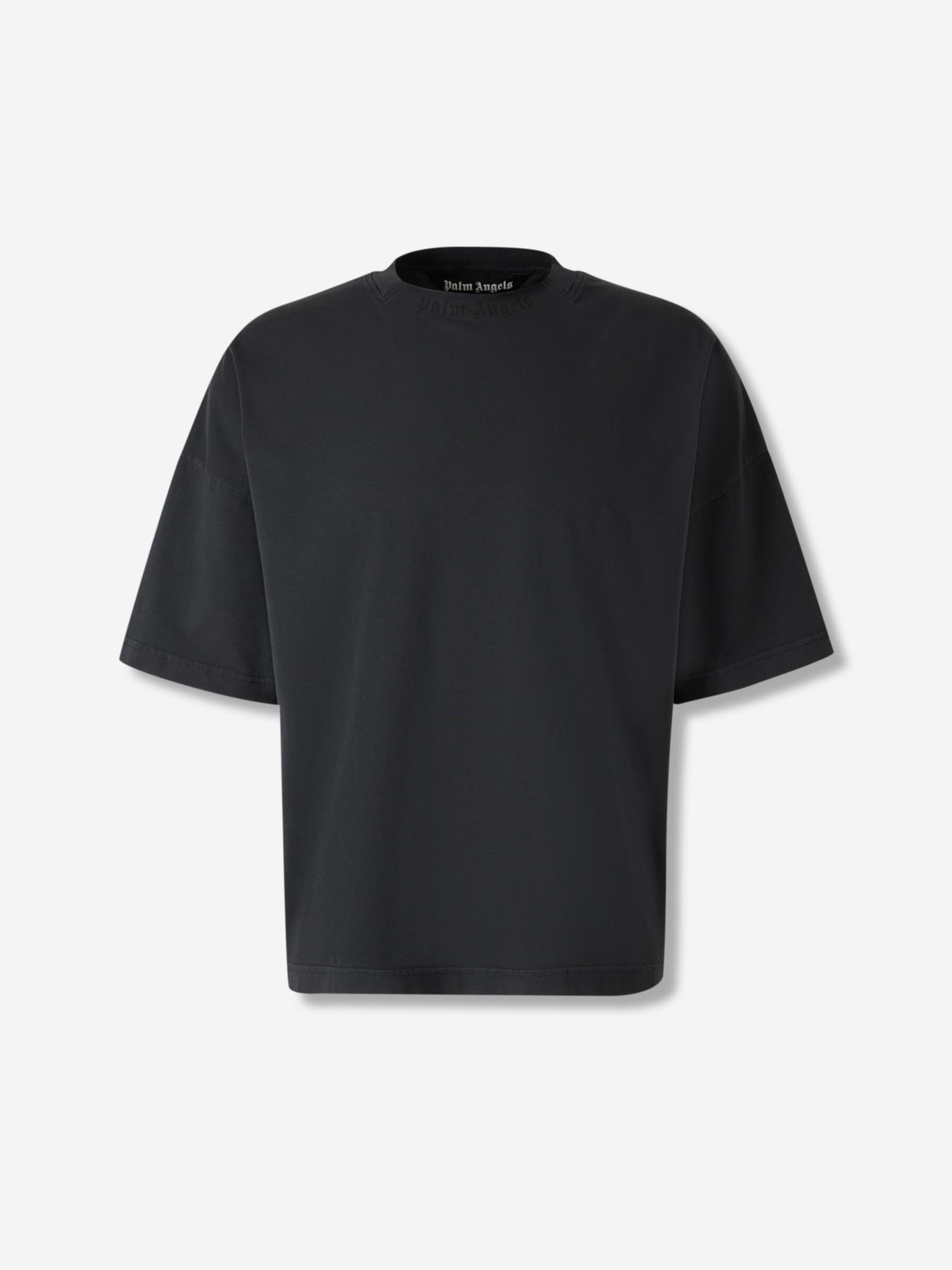 Logo Crew Neck T-Shirt Palm angels оригінал – Купити в Україні – боковий вид