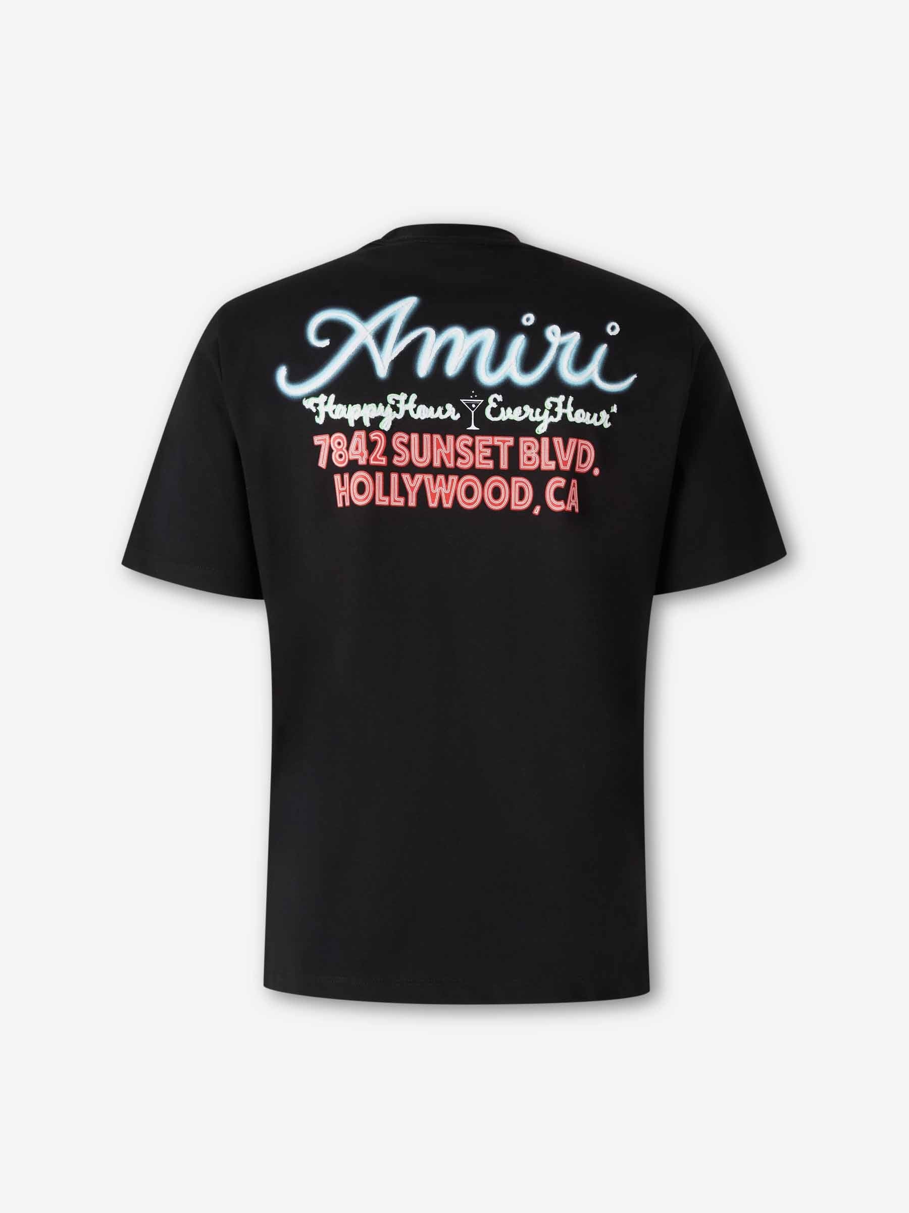 Оригінальна Round Neck T-Shirt Amiri – вид ззаду