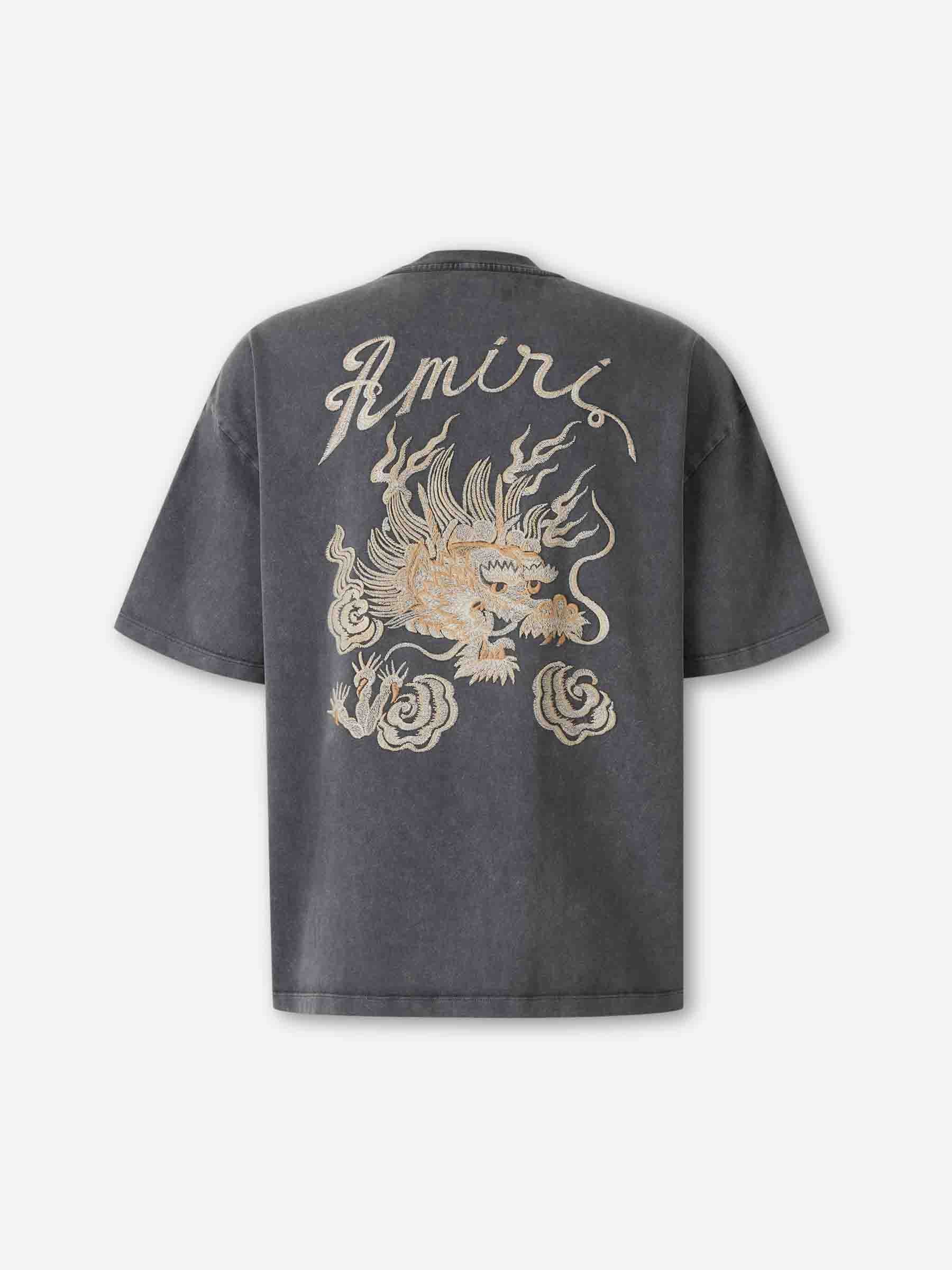 Оригінальна Round Neck T-Shirt Amiri – вид ззаду