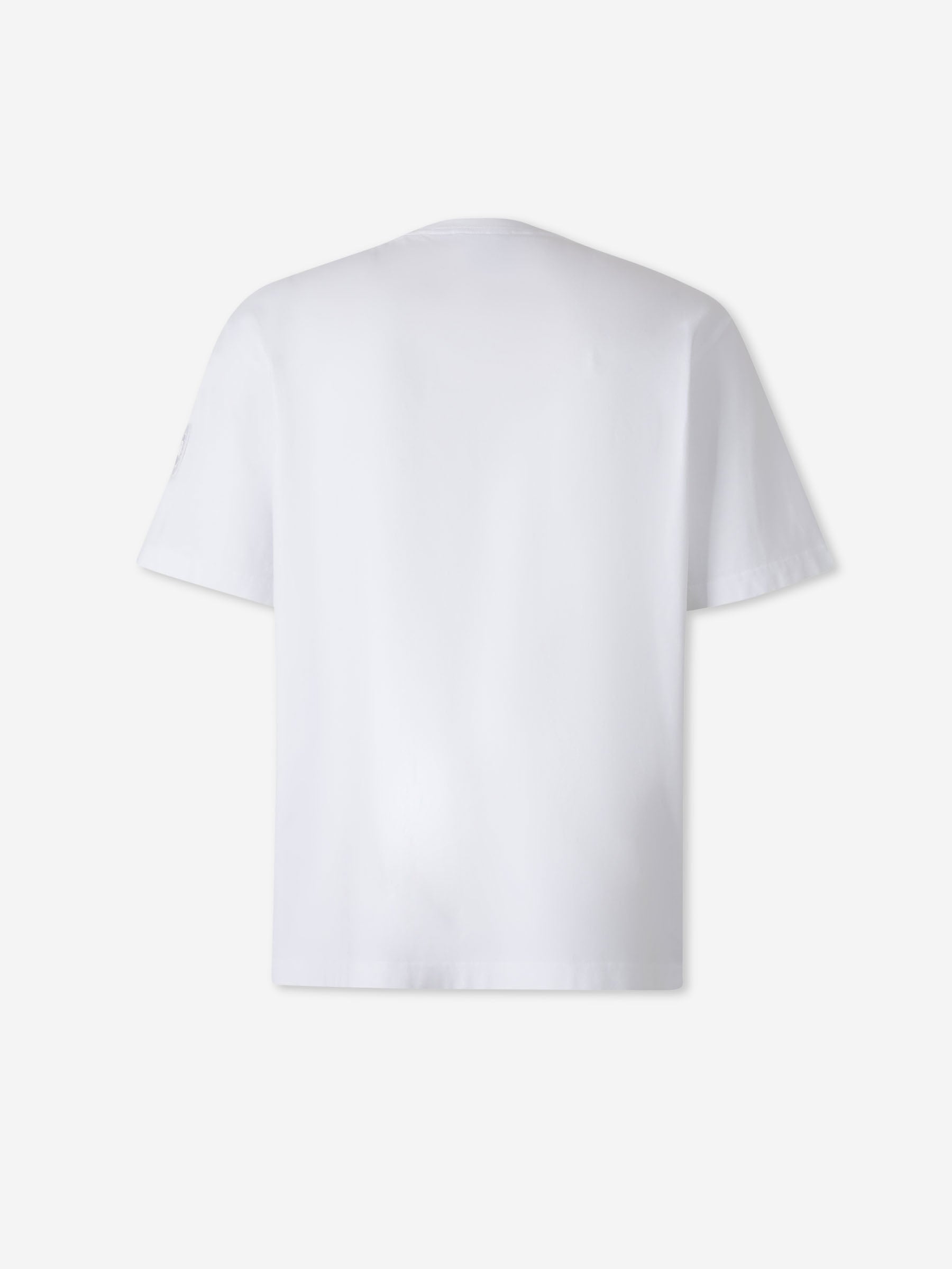 Plain Cotton T-Shirt Canada goose – Гарантія оригінальності – вид ззаду