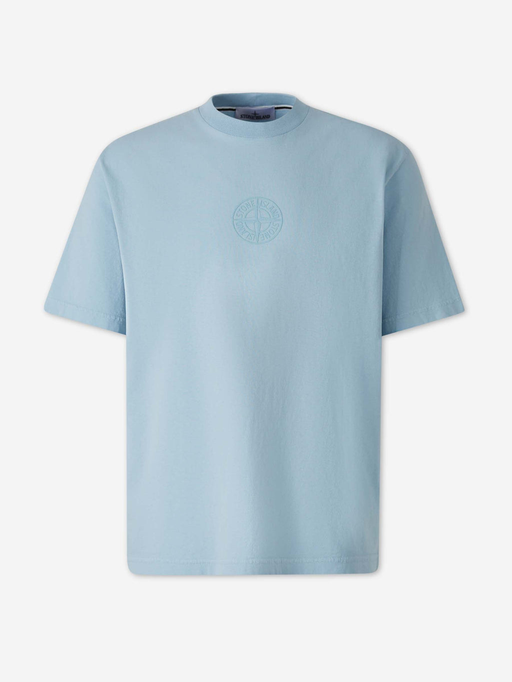 Round Neck T-Shirt Stone island оригінал – Купити в Україні – боковий вид
