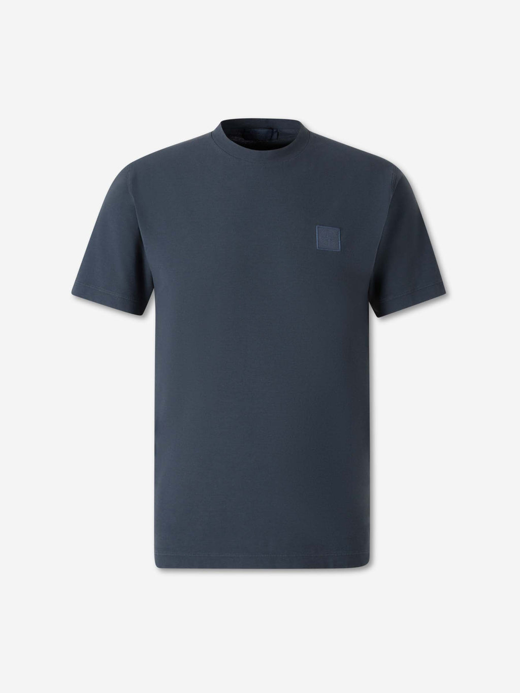 Round Neck T-Shirt Stone island оригінал – Купити в Україні – боковий вид