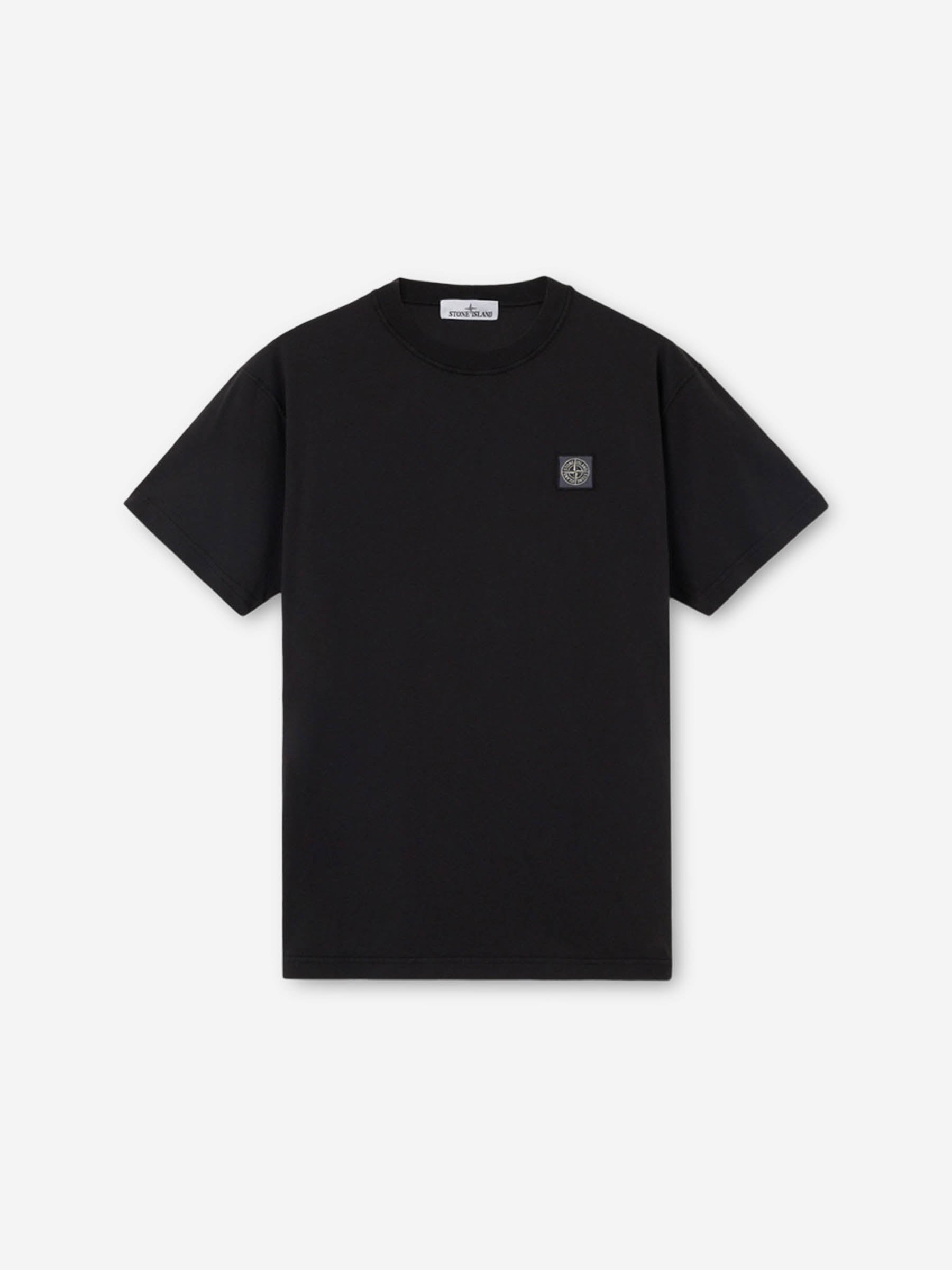 Round Neck T-Shirt Stone island оригінал – Купити в Україні – боковий вид