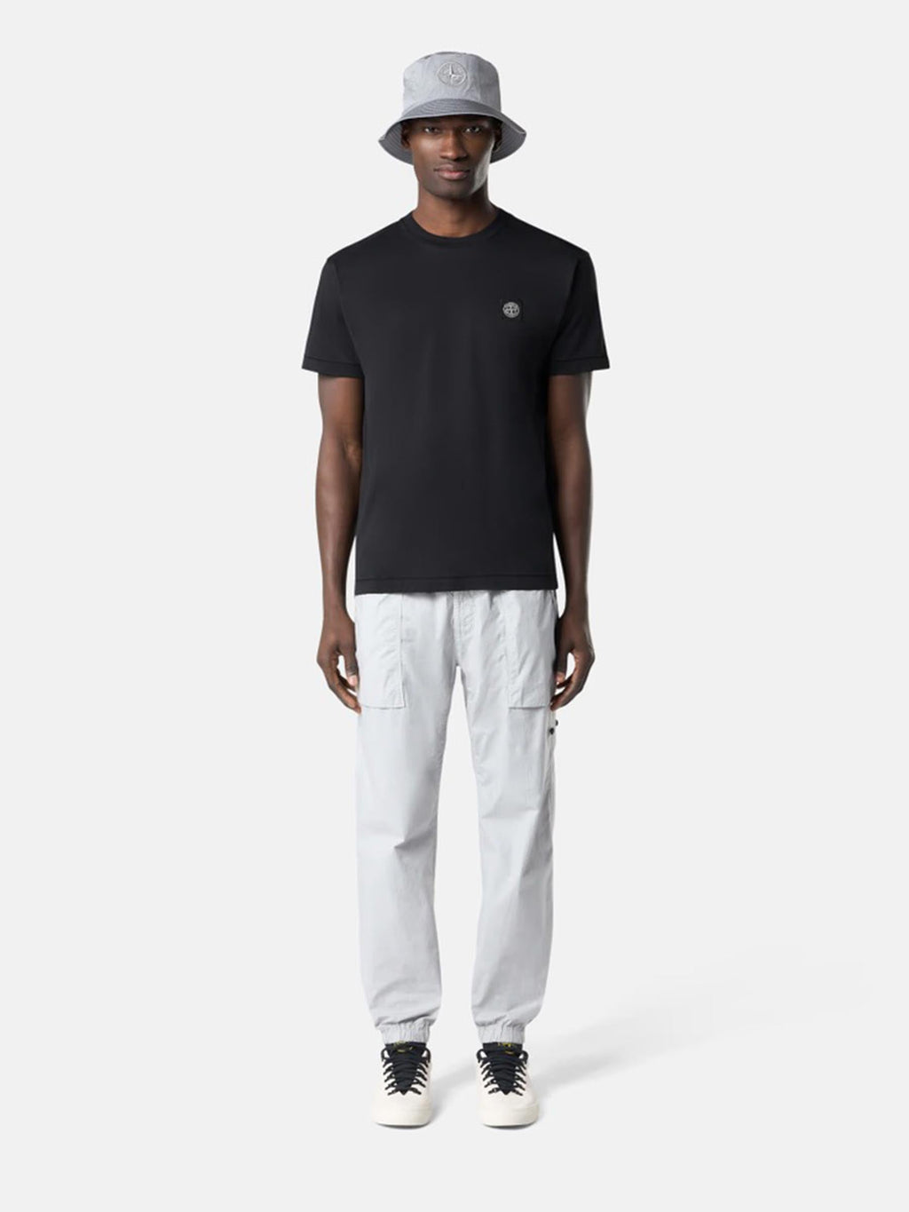Round Neck T-Shirt Stone island оригінал – Купити в Україні – вид ззаду