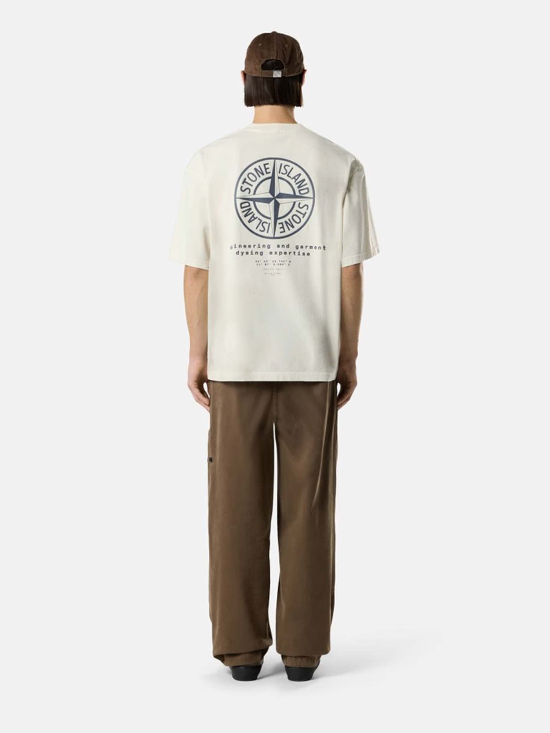 Round Neck T-Shirt Stone island оригінал – Купити в Україні – збільшений вид