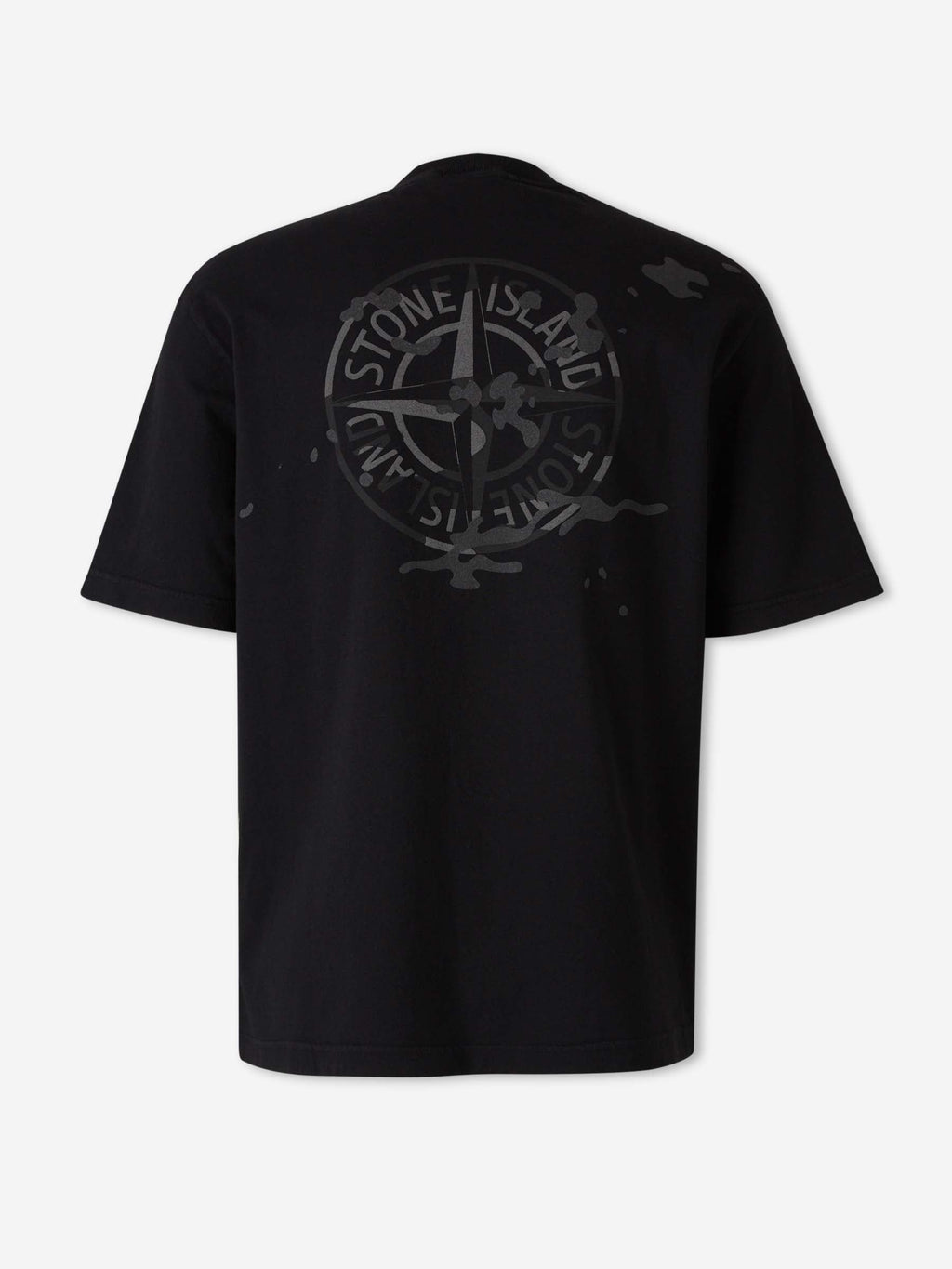 Round Neck T-Shirt Stone island оригінал – Купити в Україні – вид ззаду