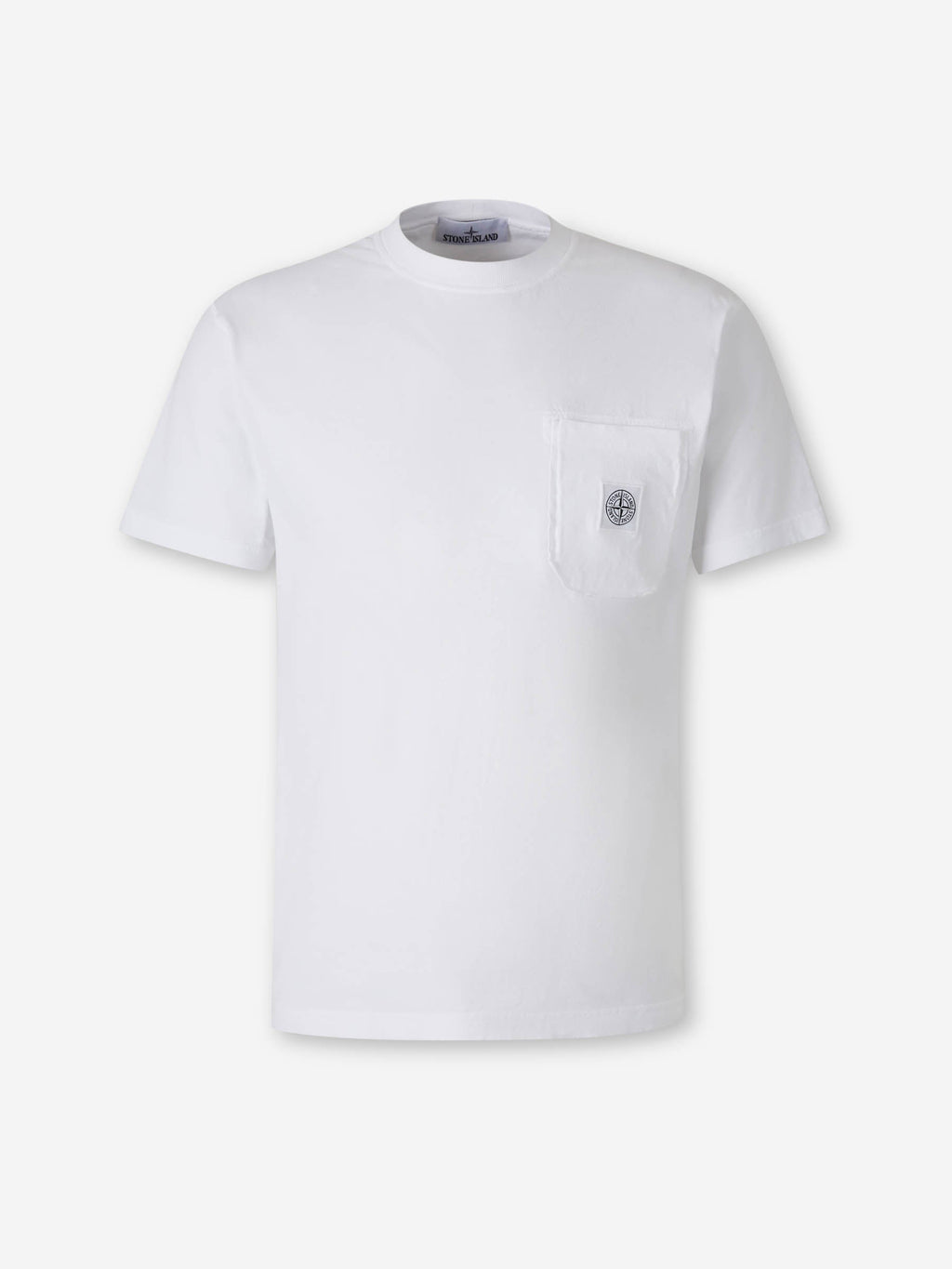 Round Neck T-Shirt Stone island оригінал – Купити в Україні – боковий вид
