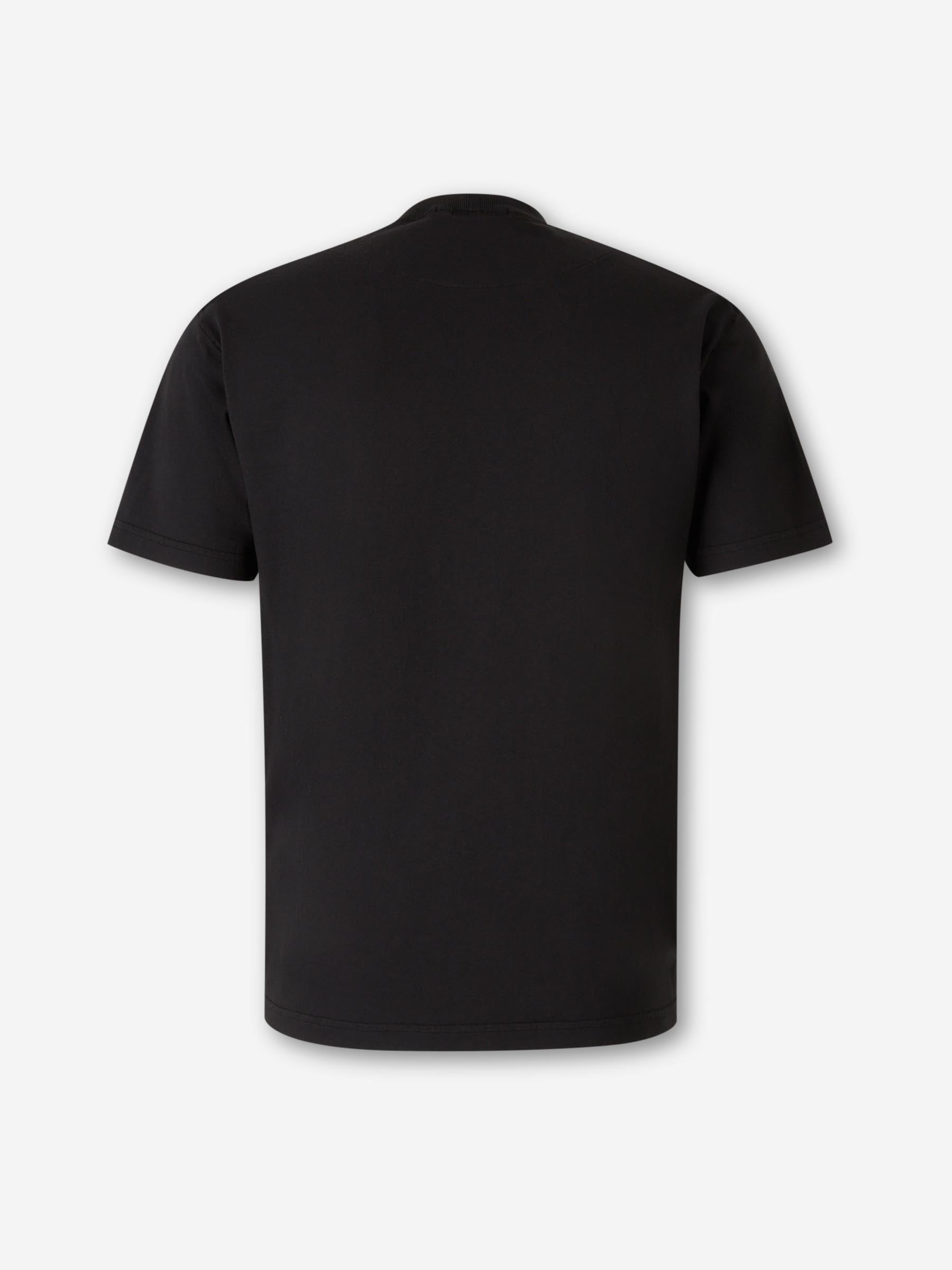 Round Neck T-Shirt Stone island оригінал – Купити в Україні – вид ззаду