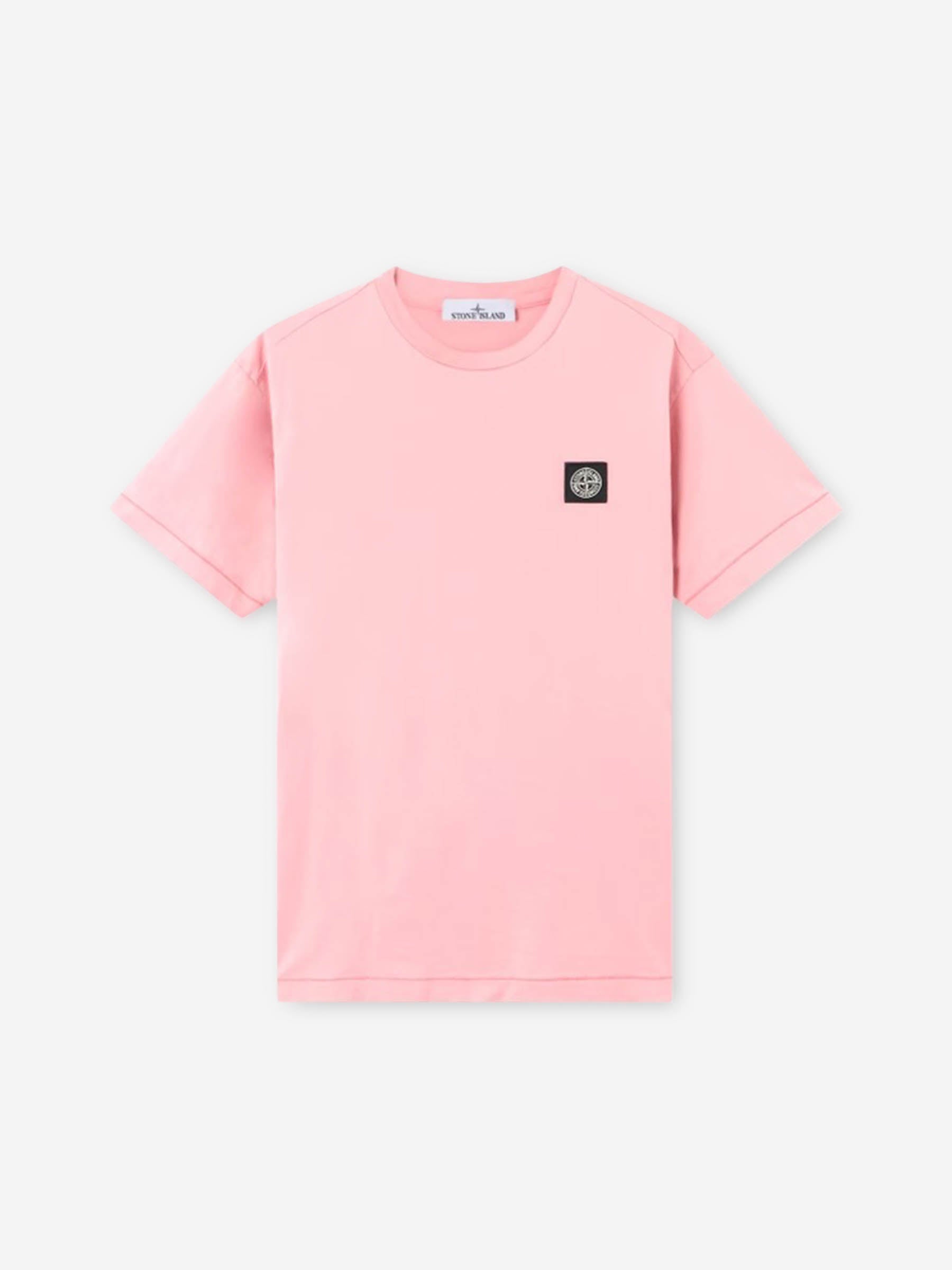 Round Neck T-Shirt Stone island оригінал – Купити в Україні – боковий вид