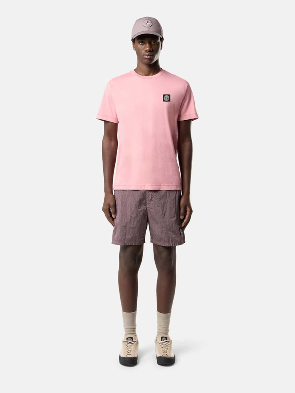 Round Neck T-Shirt Stone island оригінал – Купити в Україні – вид ззаду