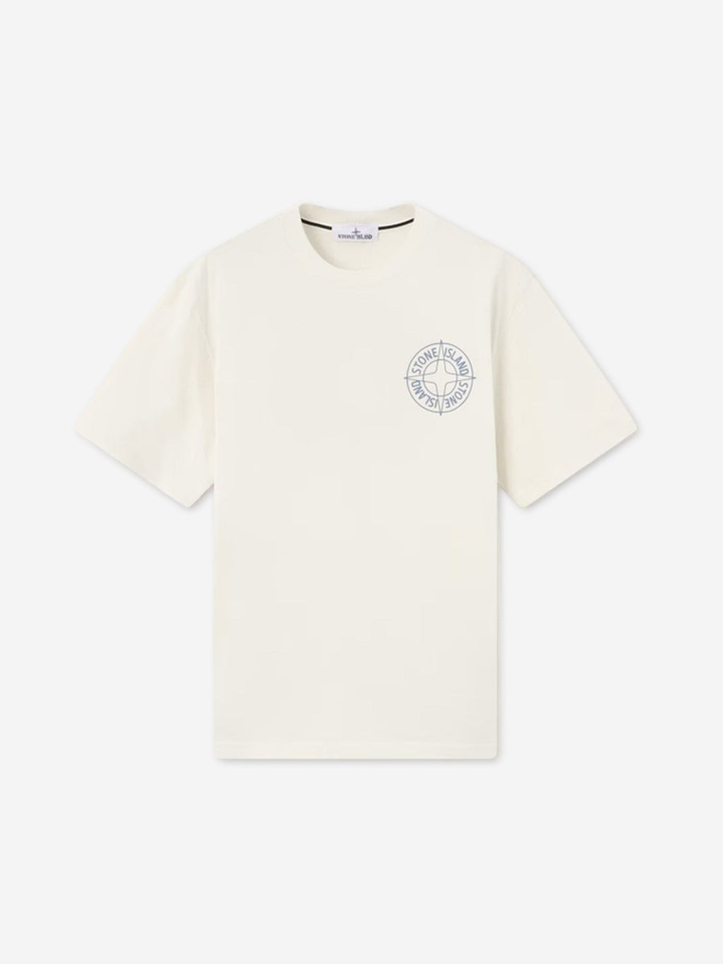 Round Neck T-Shirt Stone island оригінал – Купити в Україні – боковий вид