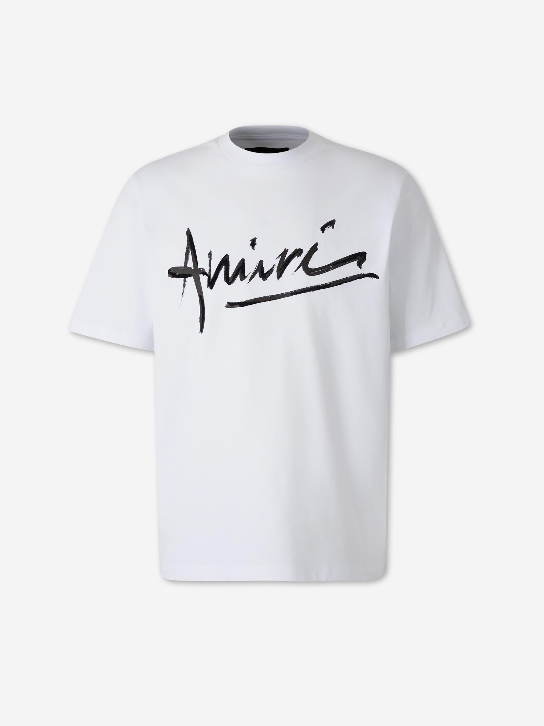 Оригінальна Round Neck T-Shirt Amiri – боковий вид